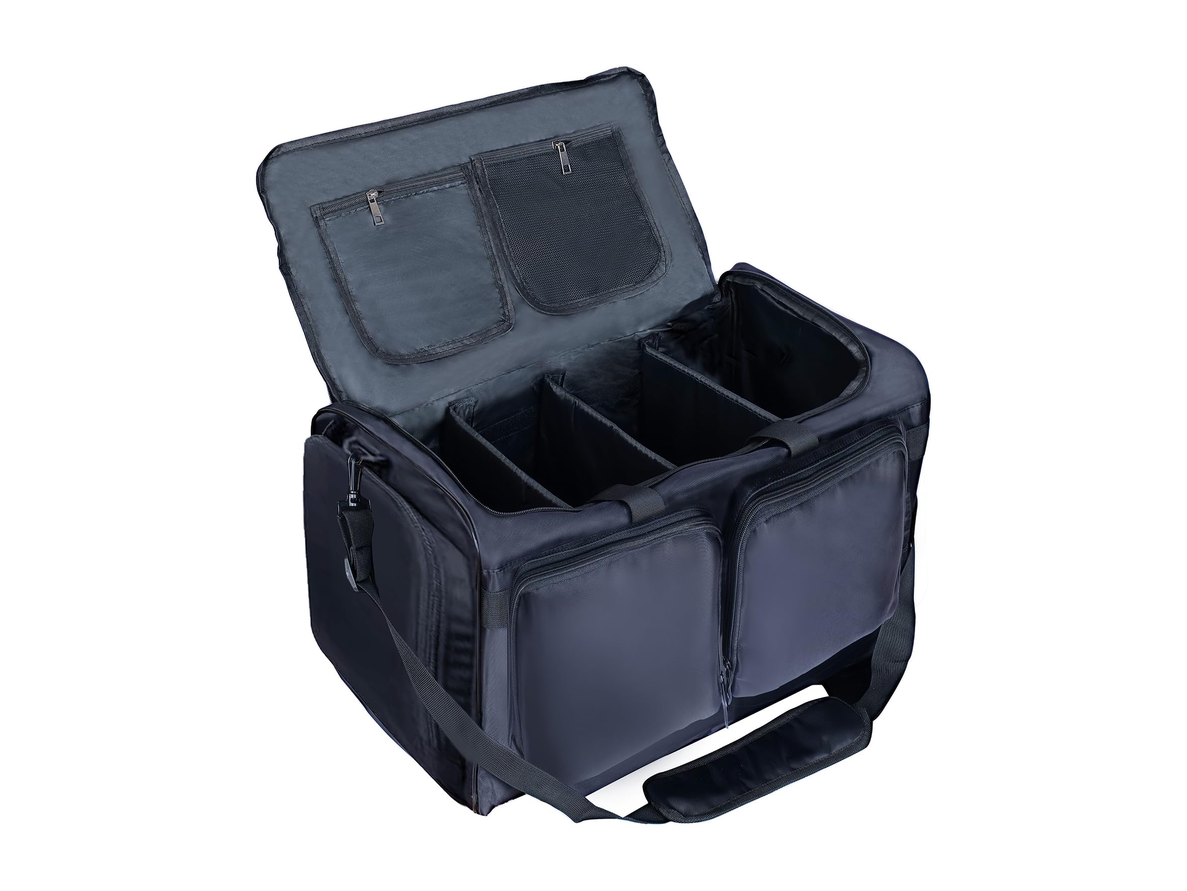 **Men's Sneaker Duffel Travel Bag - Waterproof Gym & Sports Shoe Organizer with 3 Adjustable Compartments - Perfect for Basketball, Outdoor Travel & Workout Gear Storage**