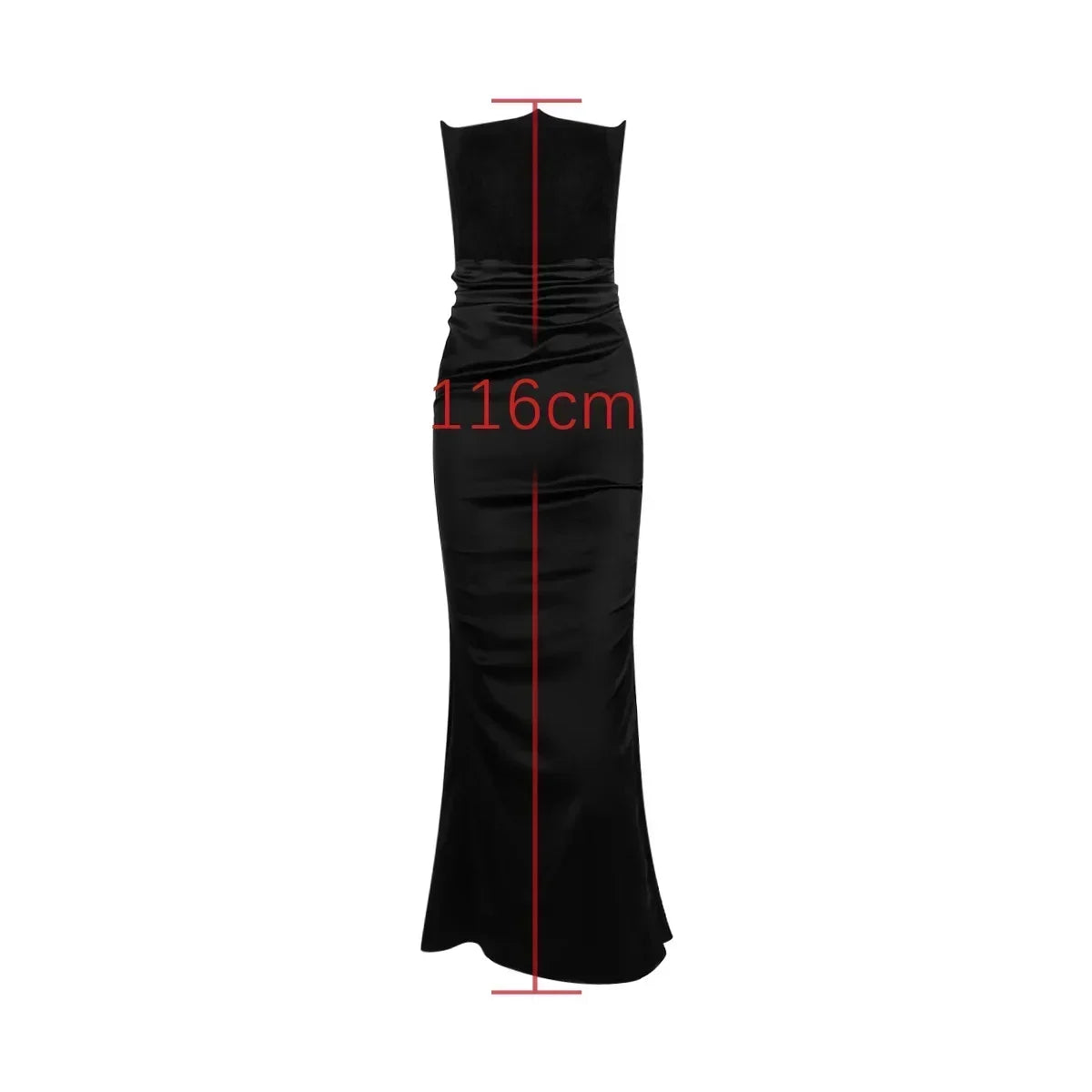 Elegant Black Velvet Strapless Corset Maxi Dress for Women - Perfect for Weddings, Parties & Formal Occasions | Sexy Satin Long Evening Gown with Boning for Special Events