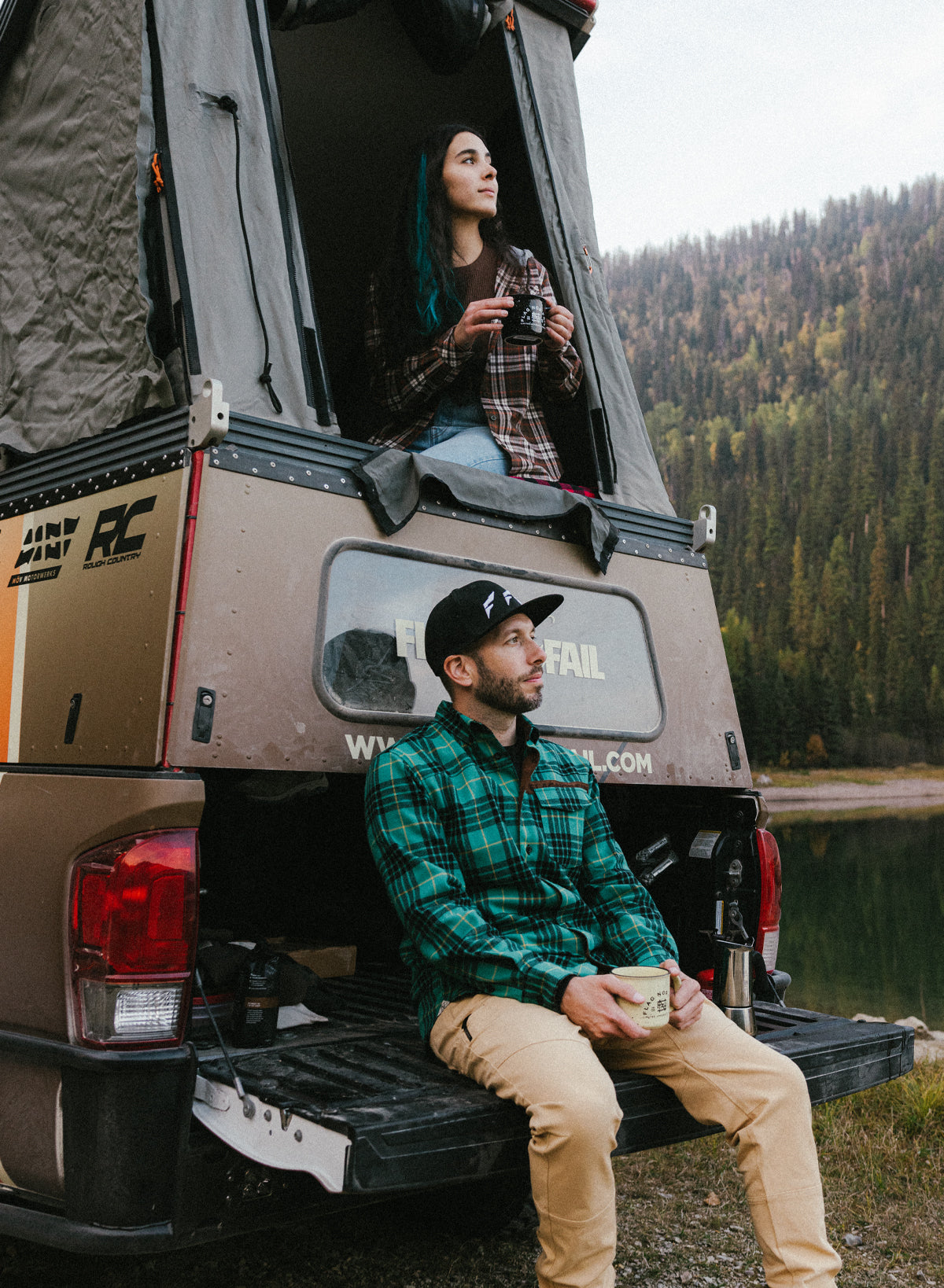 Men's Forever Flannel Shirt - Soft & Comfortable Green Plaid Shirt for Casual Wear & Outdoor Activities