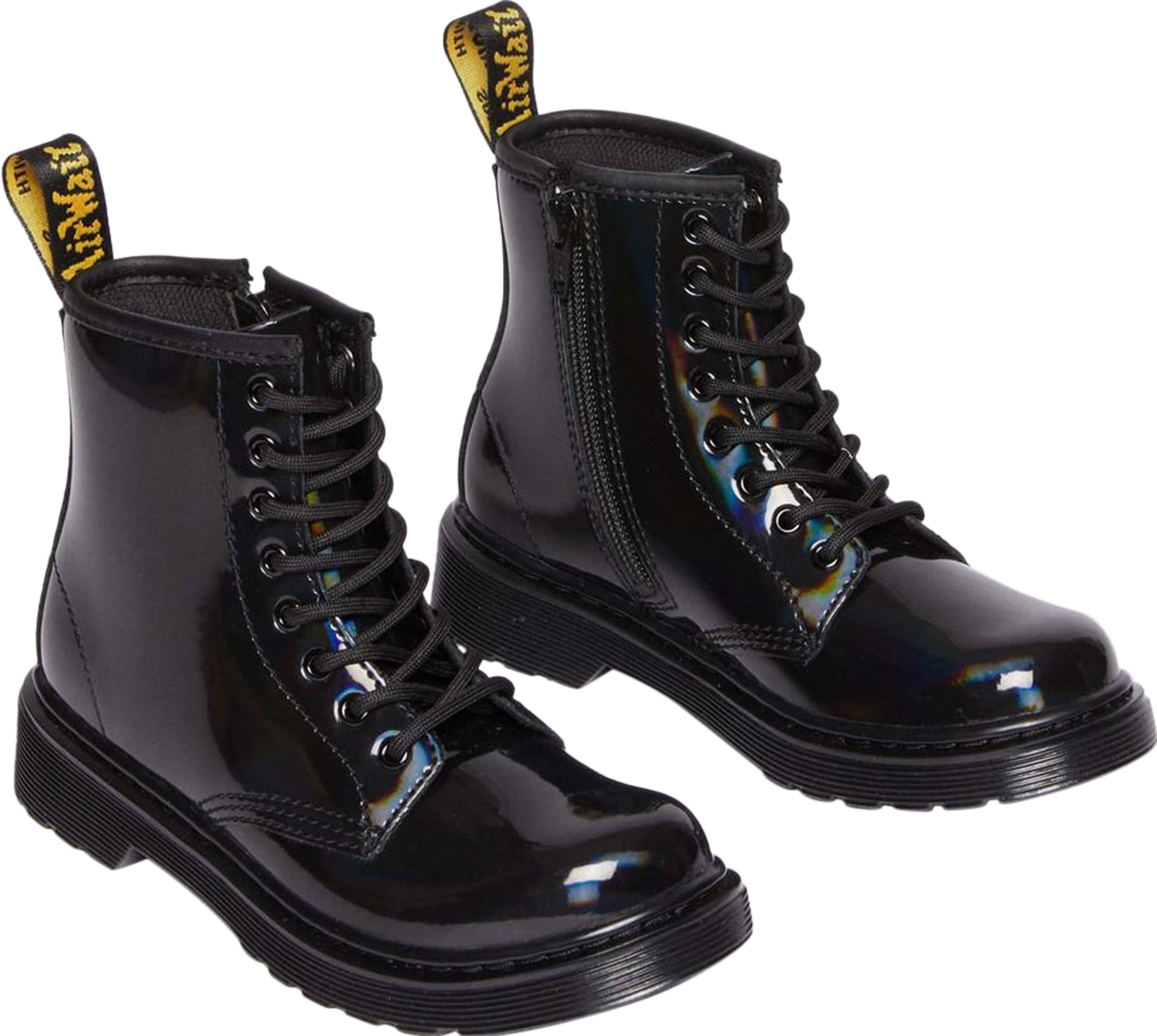 1460 Romario Smooth Leather Boots for Kids - Comfortable & Stylish Footwear for School, Play & Outdoor Activities