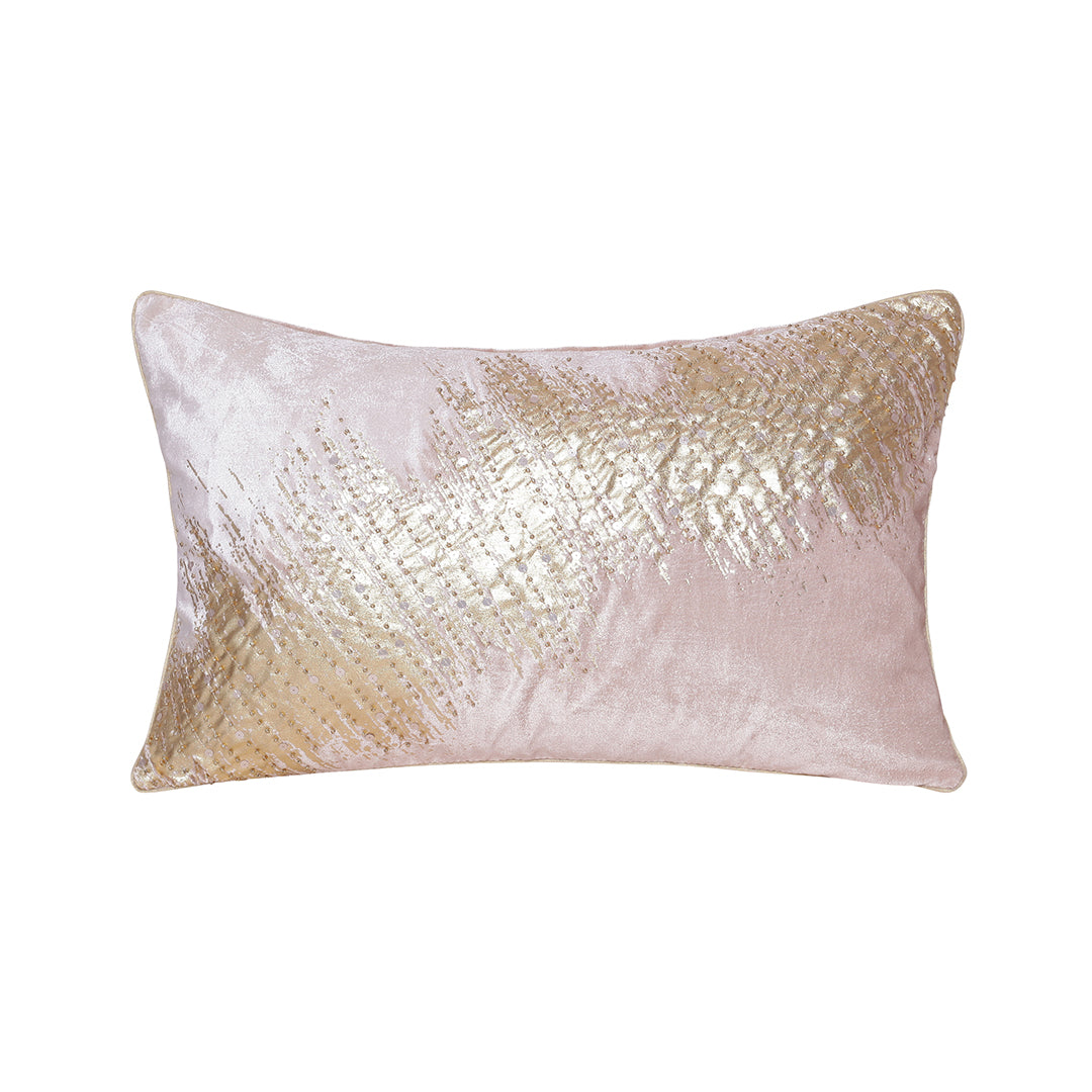 Blush Accent Pillow - Soft Pink Decorative Throw Cushion for Sofa, Bed & Home Decor | Perfect for Living Room, Bedroom & Nursery