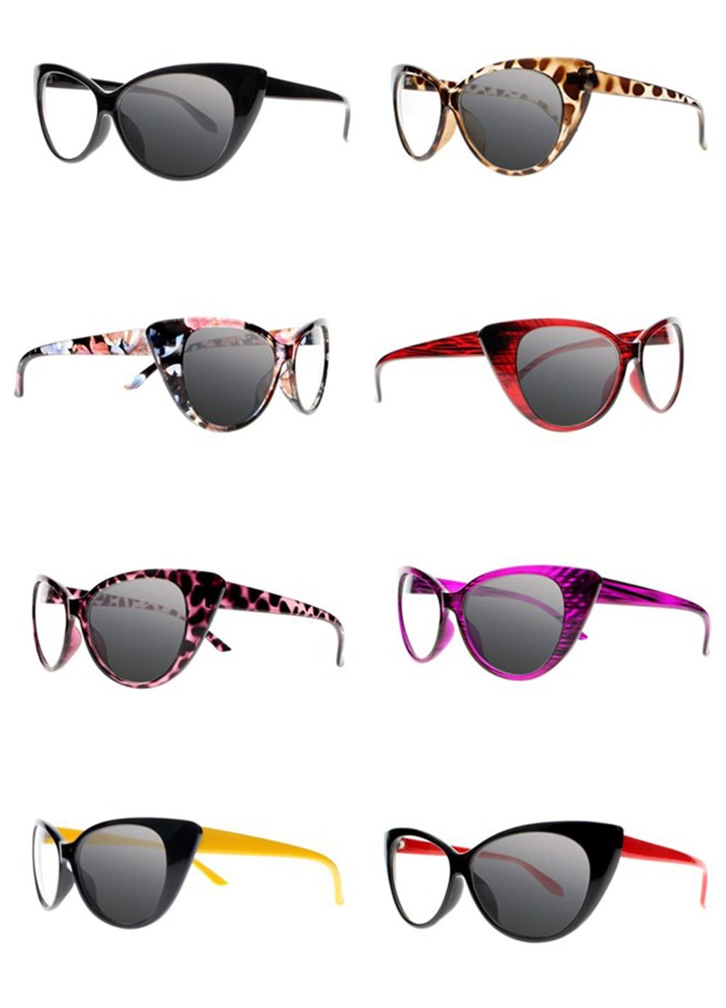 Retro Vintage Cat Eye Reading Glasses with Photochromic Lenses & UV400 Protection - Stylish Transition Sunglasses for Women, Outdoor Reading & Driving