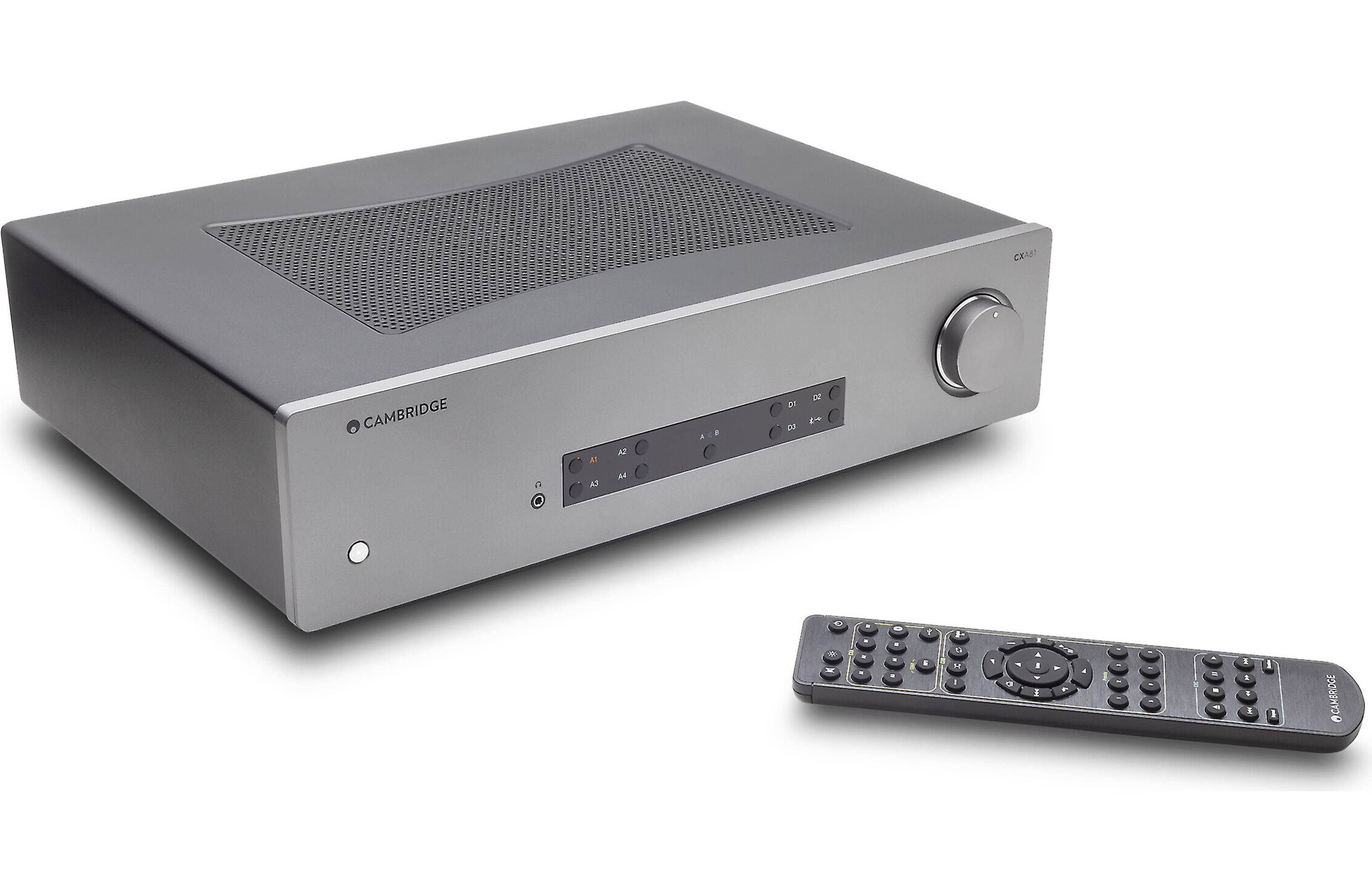 Cambridge Audio CXA81 Integrated Stereo Amplifier with Built-in DAC & Bluetooth - High-Fidelity Audio for Home Theater & Music Listening