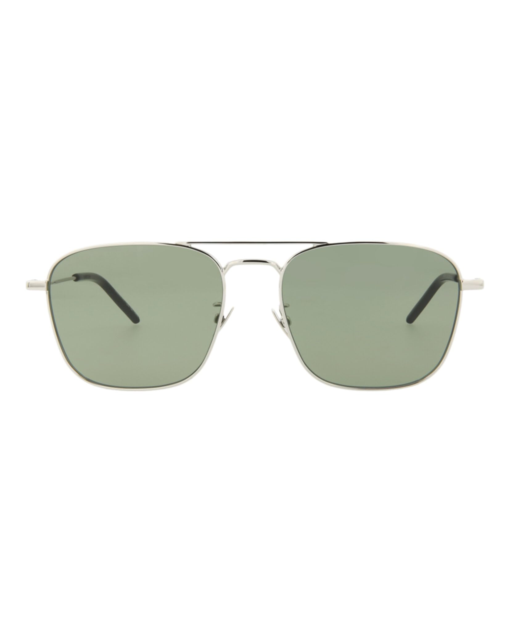 Saint Laurent Aviator Metal Sunglasses for Men & Women - Classic Retro Pilot Style UV Protection Shades - Perfect for Driving, Travel & Outdoor Activities