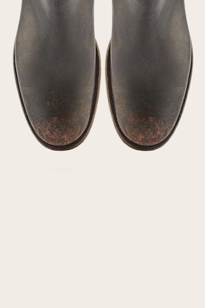 Frye Men's 40159 Black Leather Moccasin Shoes - Comfortable & Stylish Casual Footwear for Everyday Wear, Office, and Outdoor Activities