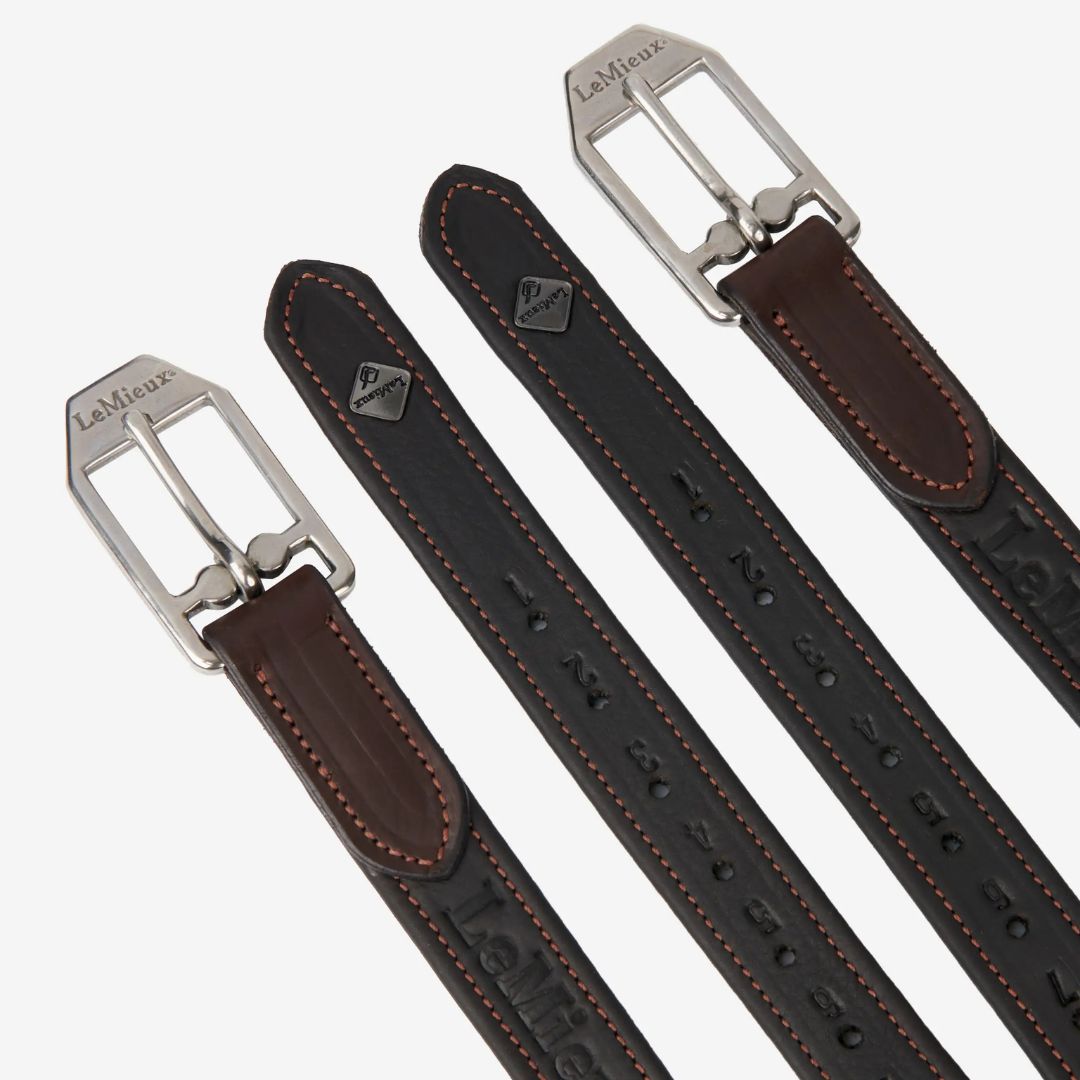 Premium LeMieux Vector Stirrup Leathers for Equestrian Riding – Durable & Comfortable for Dressage, Jumping & Trail Riding