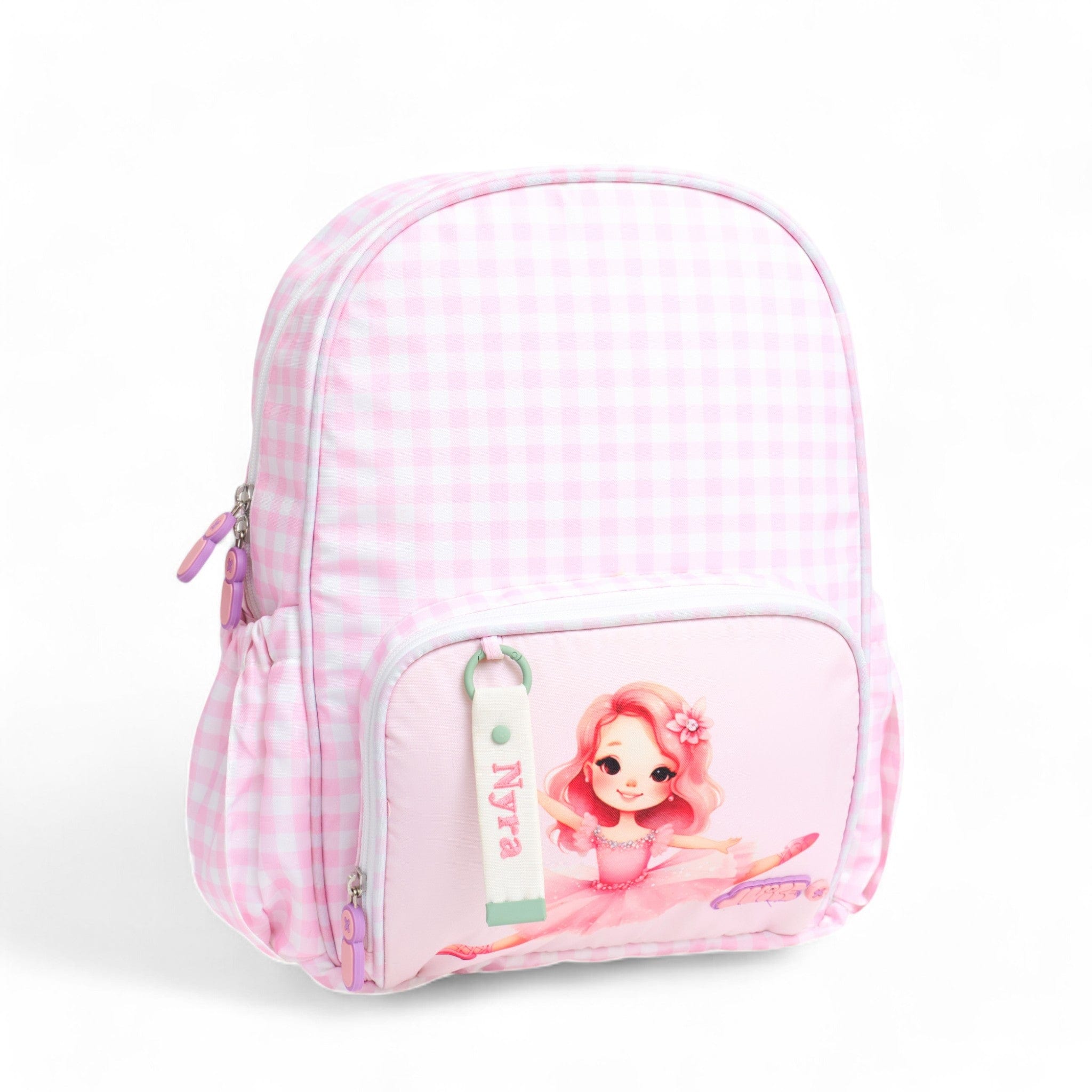 Elegant Ballerina Medium Backpack for Women - Stylish & Lightweight School, Work & Travel Bag - Perfect for Dance Class, Office & Daily Commute