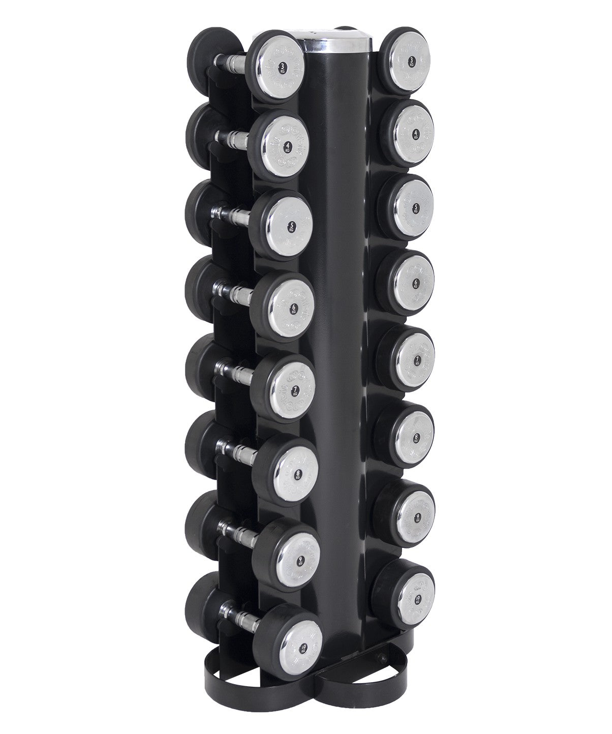 Dumbbell Storage Rack Vertical Stand - Heavy Duty Home Gym Equipment Organizer for Weight Plates & Kettlebells | Perfect for Garage, Basement & Home Workout Spaces