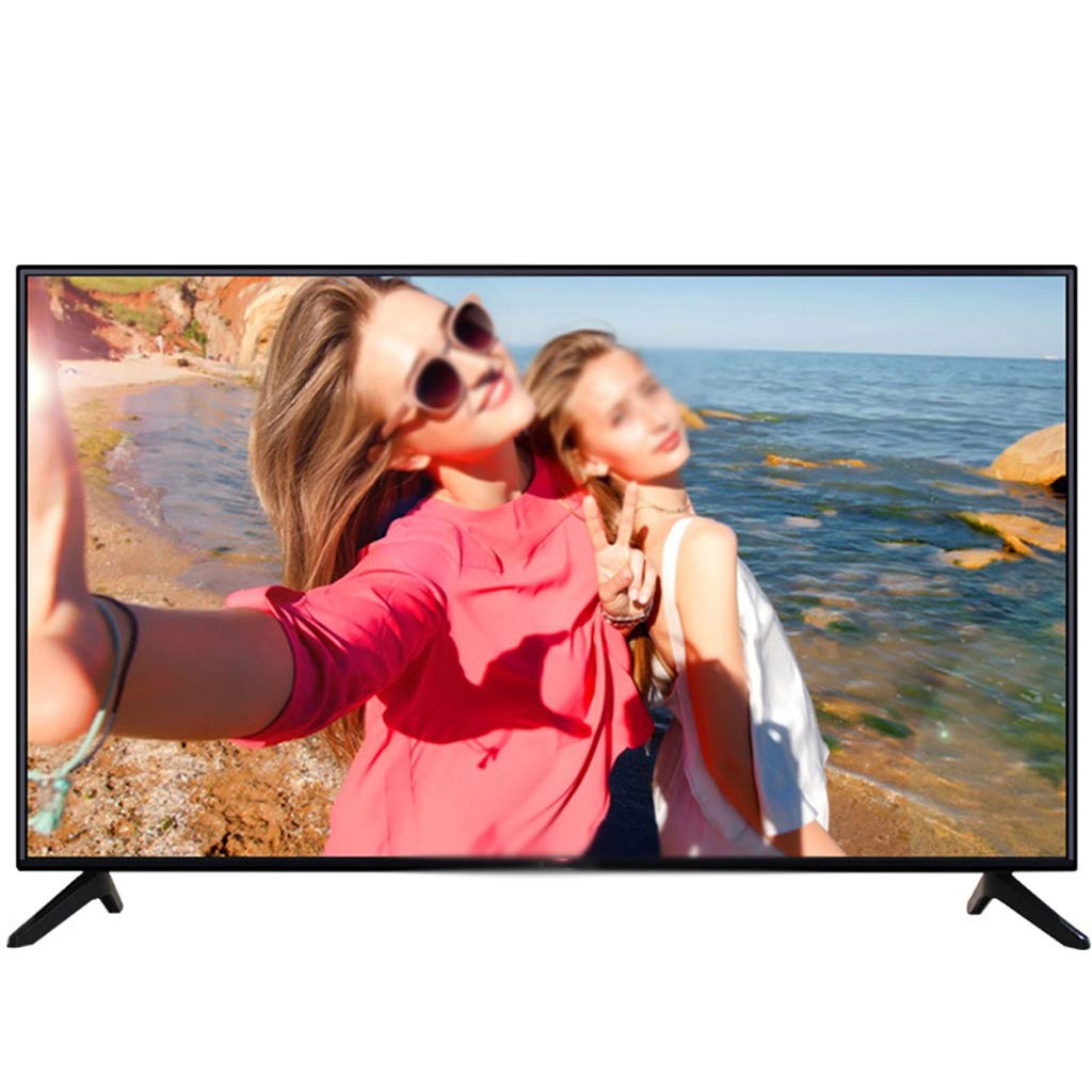 Zzmop Smart TV - 55 Inch Ultra HD LED Widescreen with Built-in HDMI, Wall Mountable or Stand TV for Home & Commercial Use | Perfect for Living Room Entertainment & Office Displays (Black)