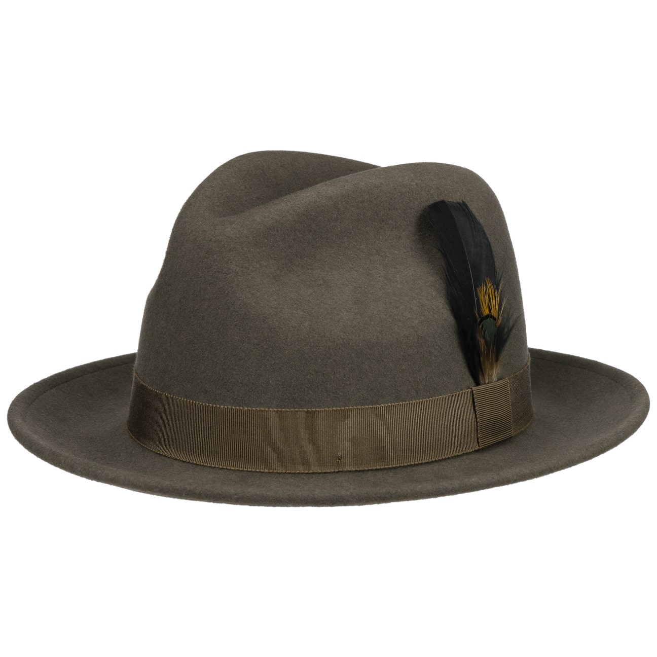 JJ Hats Fedora Lite Felt Hat for Men & Women - Classic Vintage Style Dress Hat for Casual, Formal & Outdoor Events