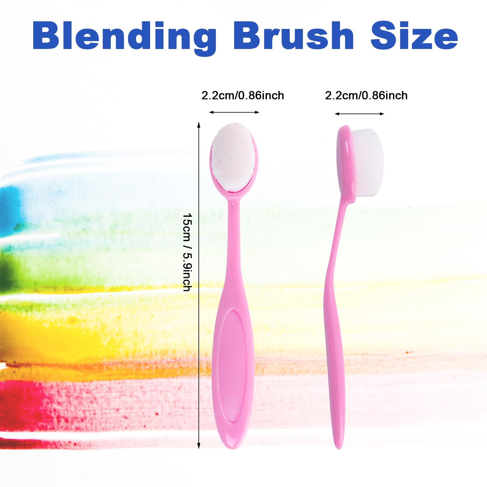 12PCS Ink Blending Brushes Set for Card Making - Color Coded Handles, Stamping & Scrapbooking Supplies, Blender Tools for Paper Craft, Stencil Art, DIY Painting - Perfect for Artists, Crafters & Card Makers