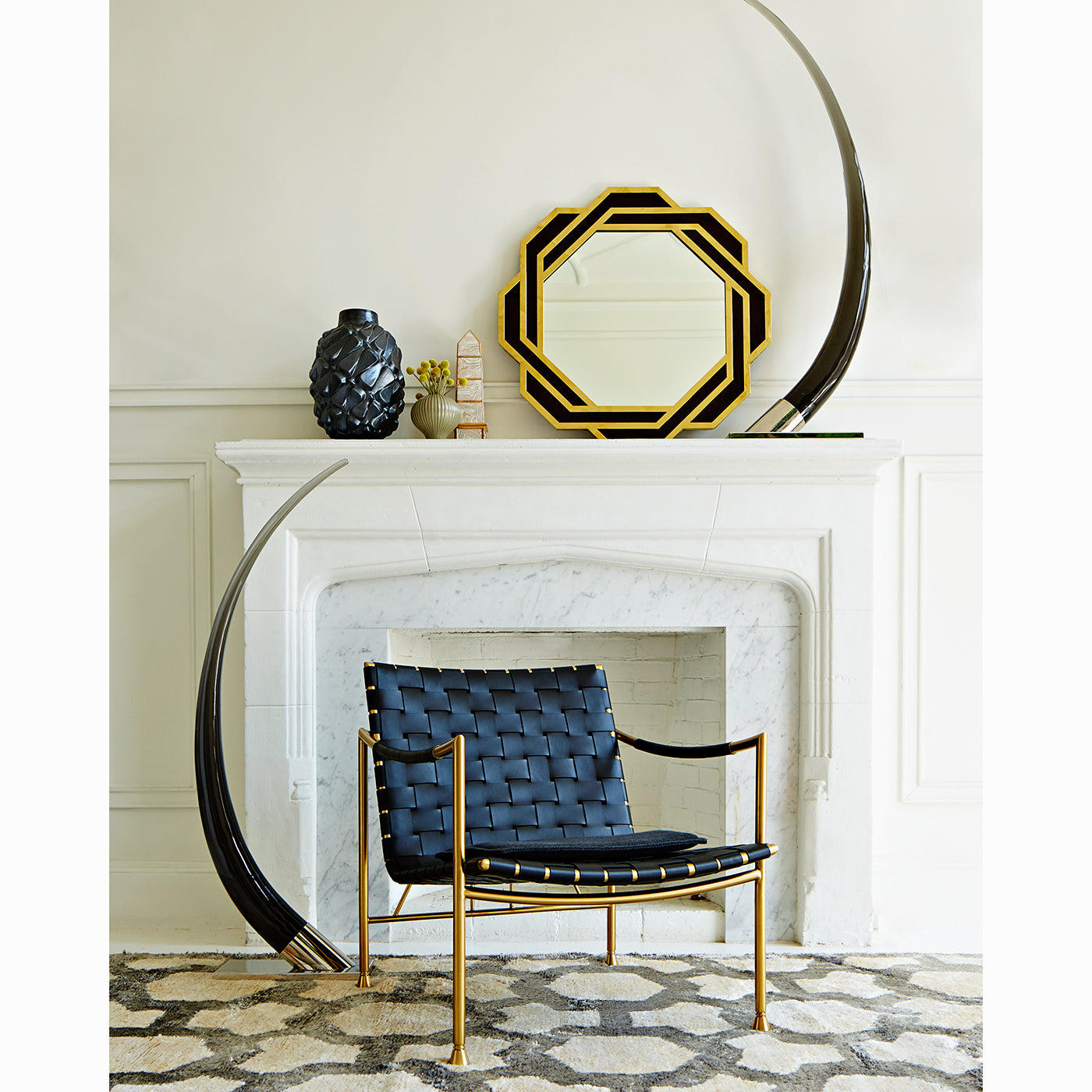 Handmade Acrylic Elephant Tusk Decor - Elegant Home & Office Decoration for Modern Interior Design