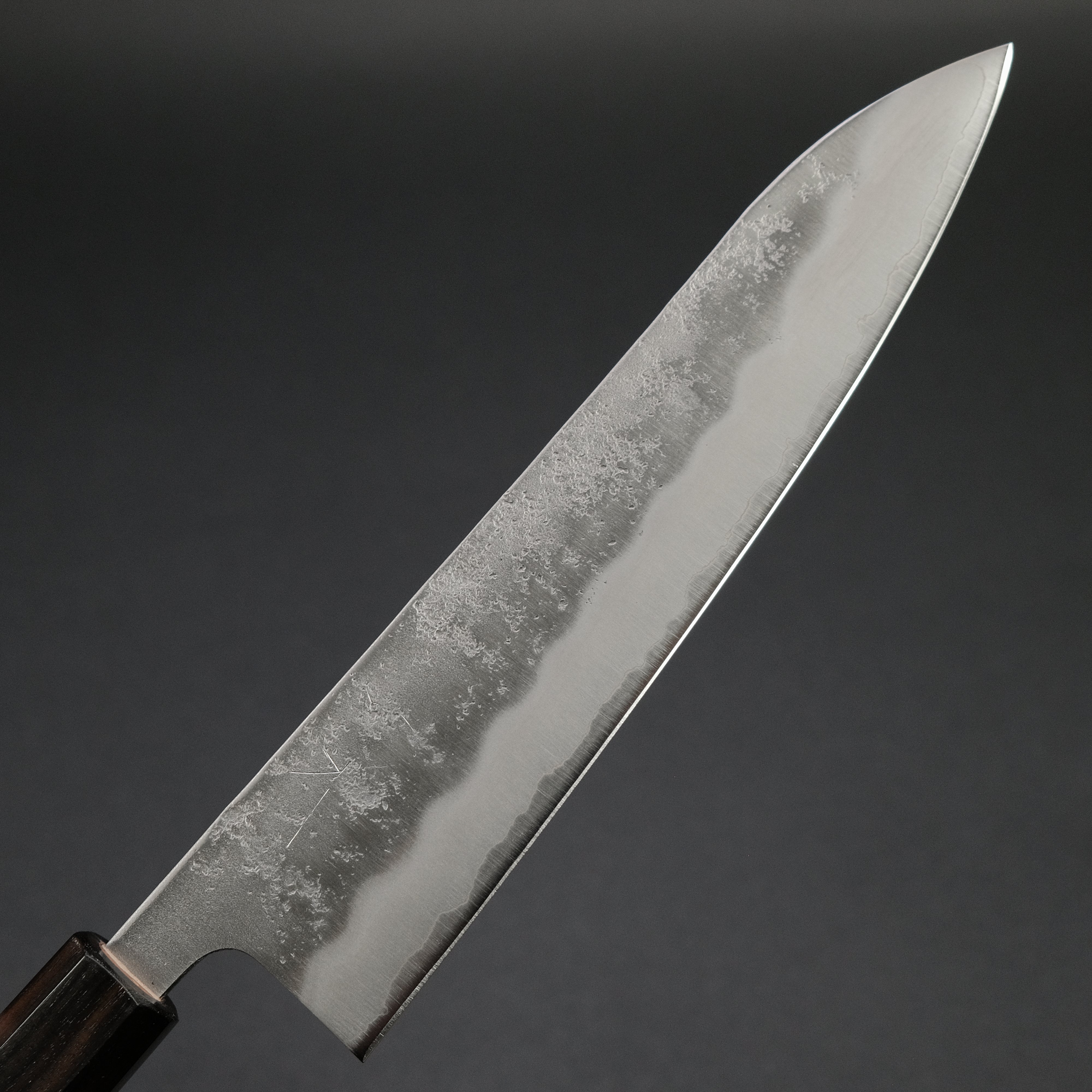 Hitohira Futana S3 Nashiji Gyuto 210mm Japanese Chef Knife - High Carbon Stainless Steel Blade with Cherry Wood Handle - Perfect for Sushi, Meat Cutting & Professional Kitchen Use