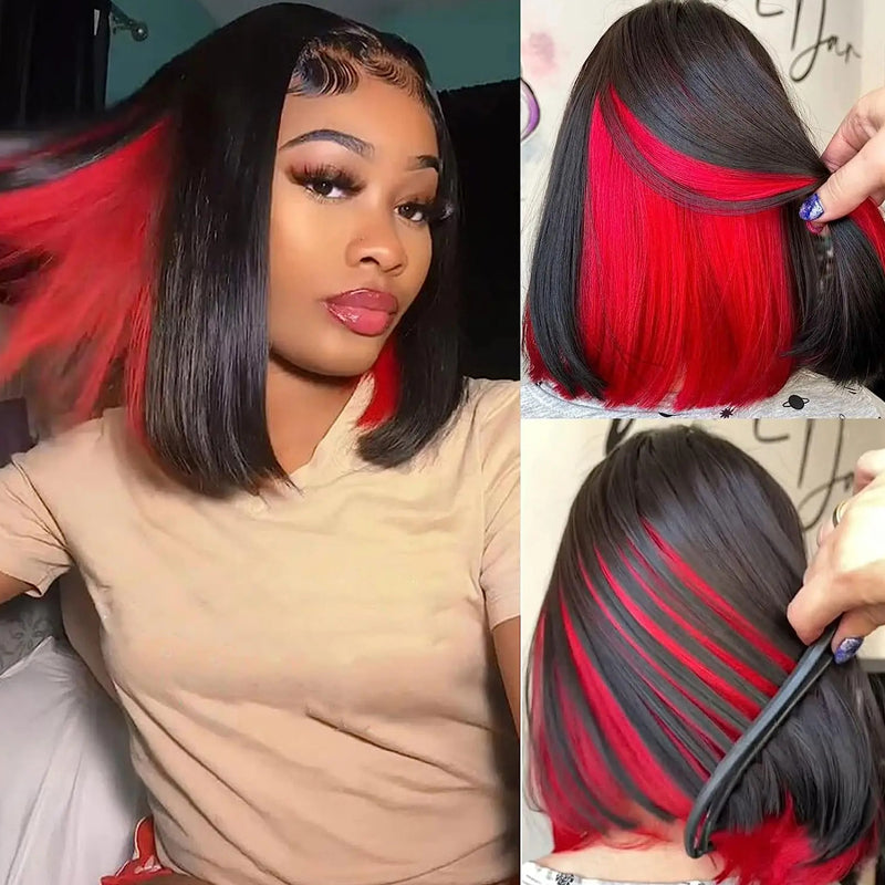 Inner Red Straight BOB