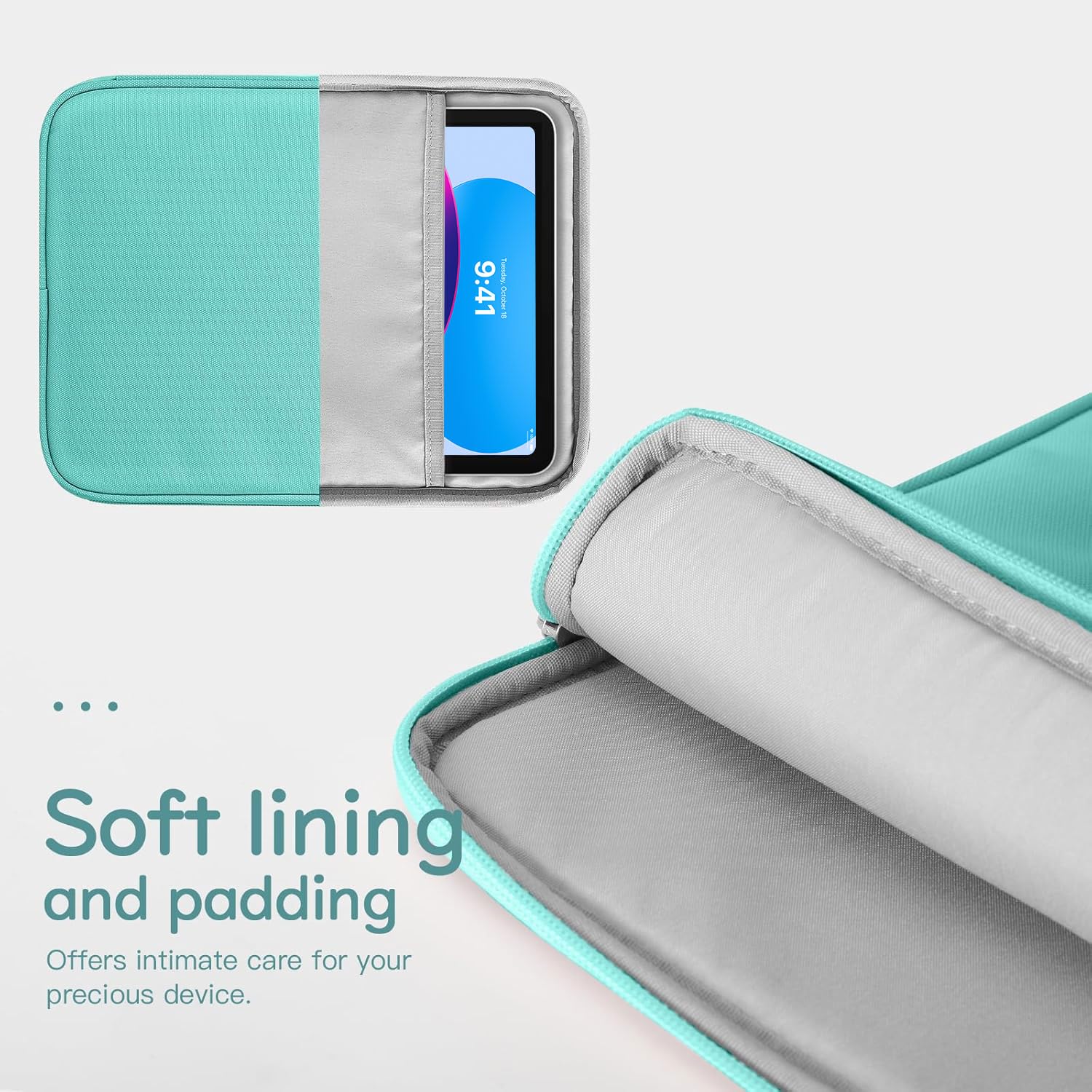 Premium 9-11 Inch Tablet Sleeve Case for iPad 10th Gen 10.9