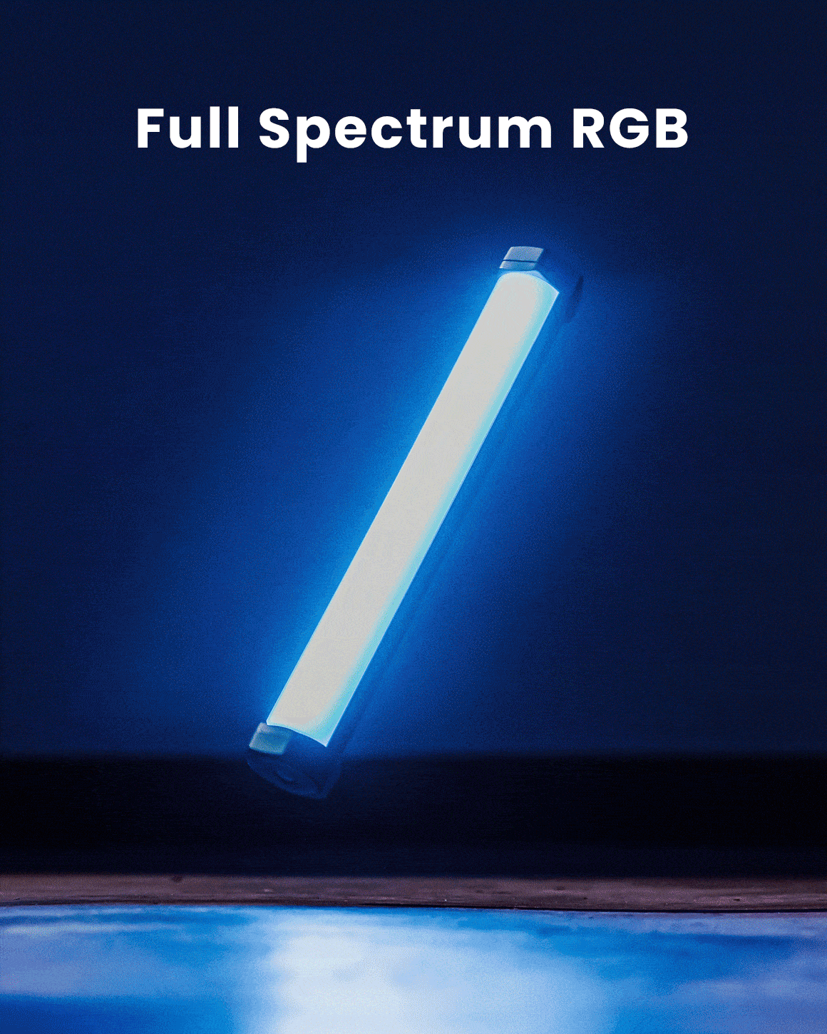 Lume Cube RGB Tube Light Mini 4 Pack - App Controlled 1ft LED Tube Lights for Photography, Videography & Content Creation - Perfect for YouTube, TikTok & Live Streaming