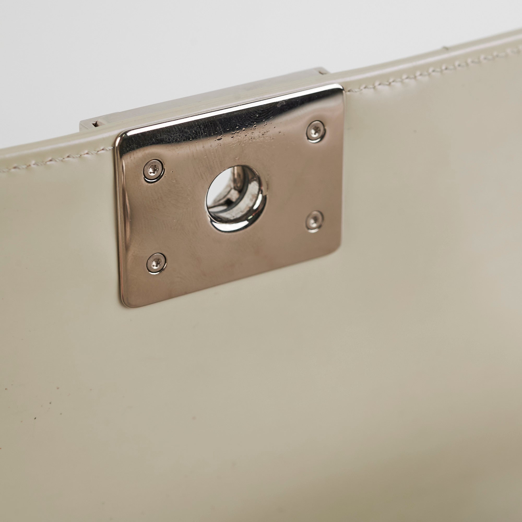 Chanel Boy Old Medium Iridescent Light Grey Leather Shoulder Bag - Luxury Designer Handbag for Women, Perfect for Evening Parties & Special Occasions