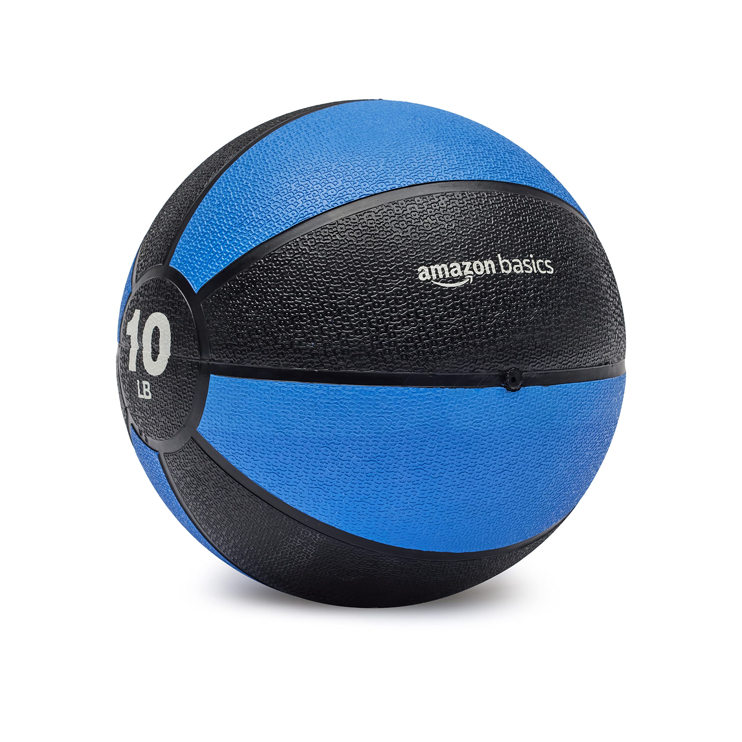 Amazon Basics Weighted Medicine Ball - 4 to 30 lbs for Strength Training, CrossFit, Yoga & Home Gym Workouts | Durable Rubber Coating for Indoor & Outdoor Fitness Exercises