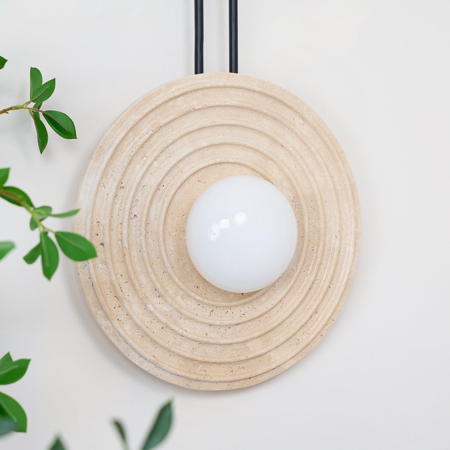 Modern Growth Ring Wall Lamp - Sleek LED Sconce Lighting for Bedroom, Living Room & Hallway Decor