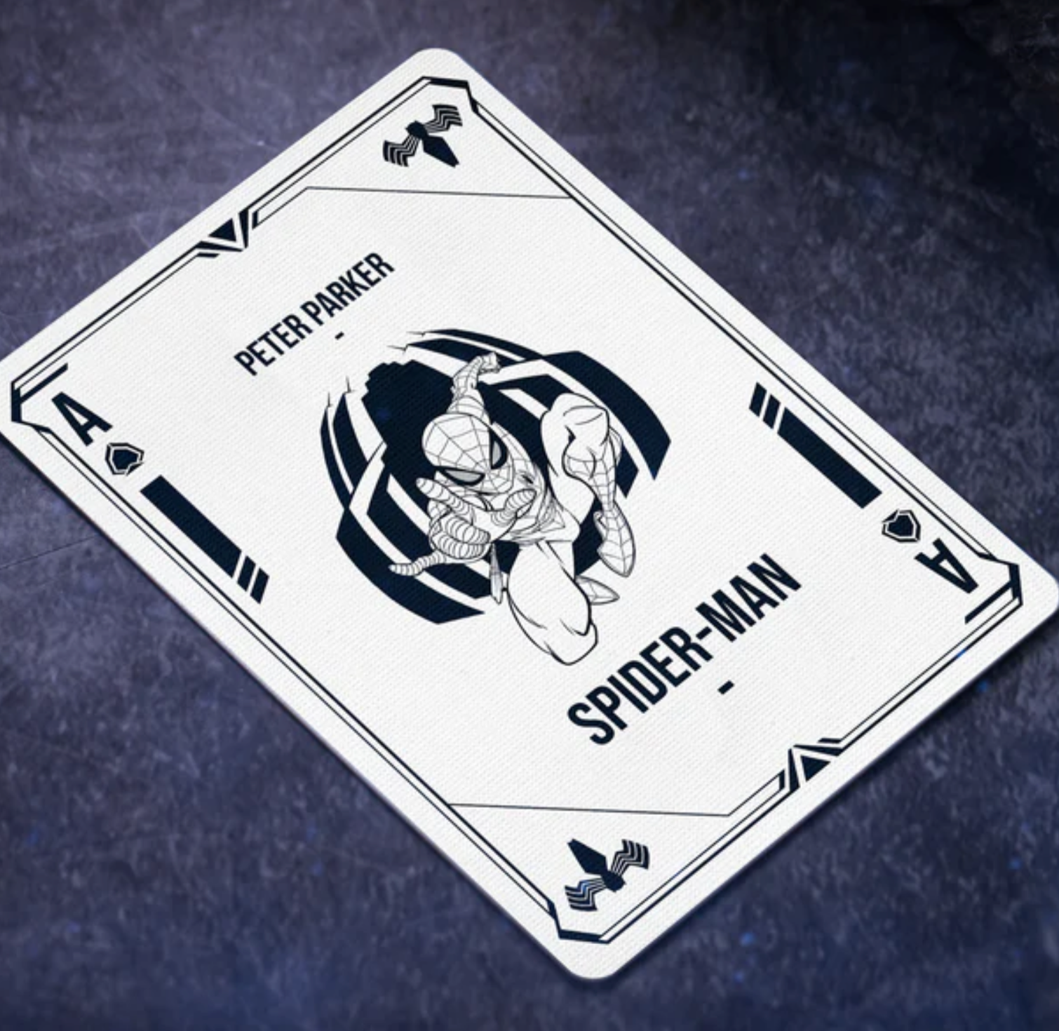 Spider-Man Symbiote Playing Cards - Premium Quality Paper Deck for Poker, Magic Tricks & Collectors | Perfect for Game Nights, Gifts & Marvel Fans