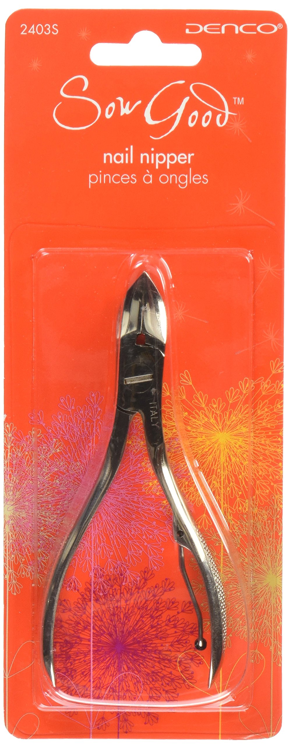 Professional Stainless Steel Nail Nipper Clippers - Sharp Precision Cuticle Trimmer for Manicure & Pedicure - Perfect for Home Salon, Travel & Grooming Kit