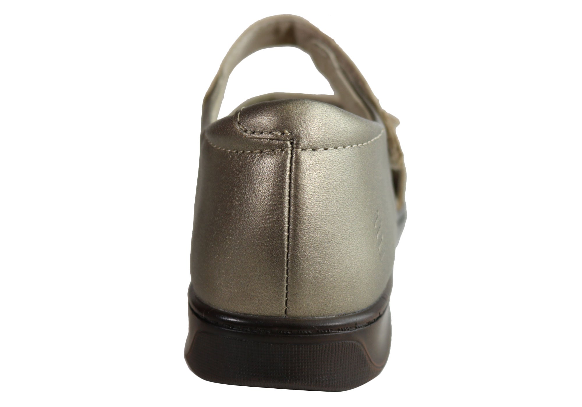 Homyped Dakota Women's Leather Wide Fit Sandals - Comfortable Slip-On Sandals for Wide Feet - Perfect for Walking, Travel & Summer Outfits