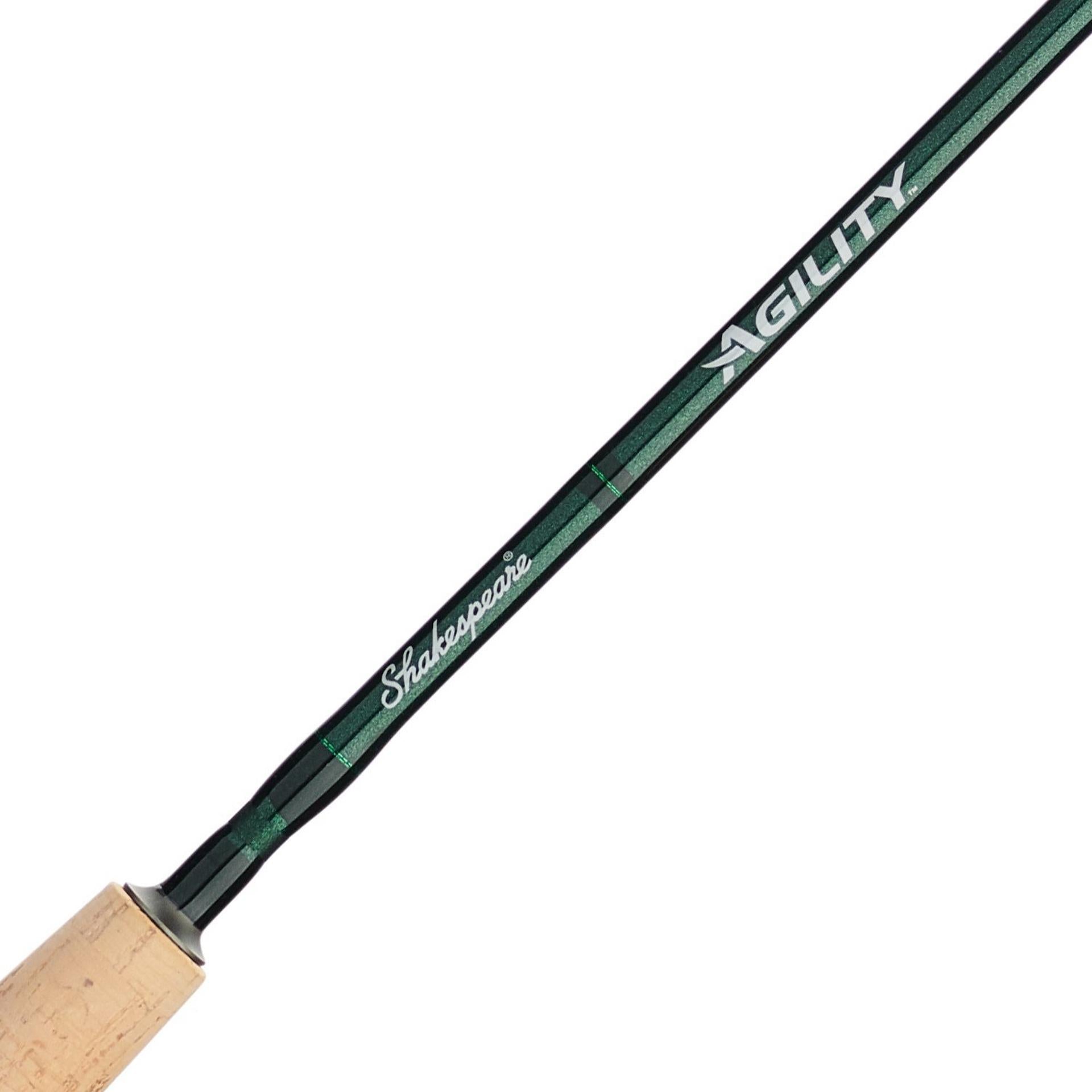 Agility® Fly Rod - Premium Lightweight Fly Fishing Rod for Trout, Bass & Salmon - Perfect for Freshwater & Saltwater Fly Fishing Adventures