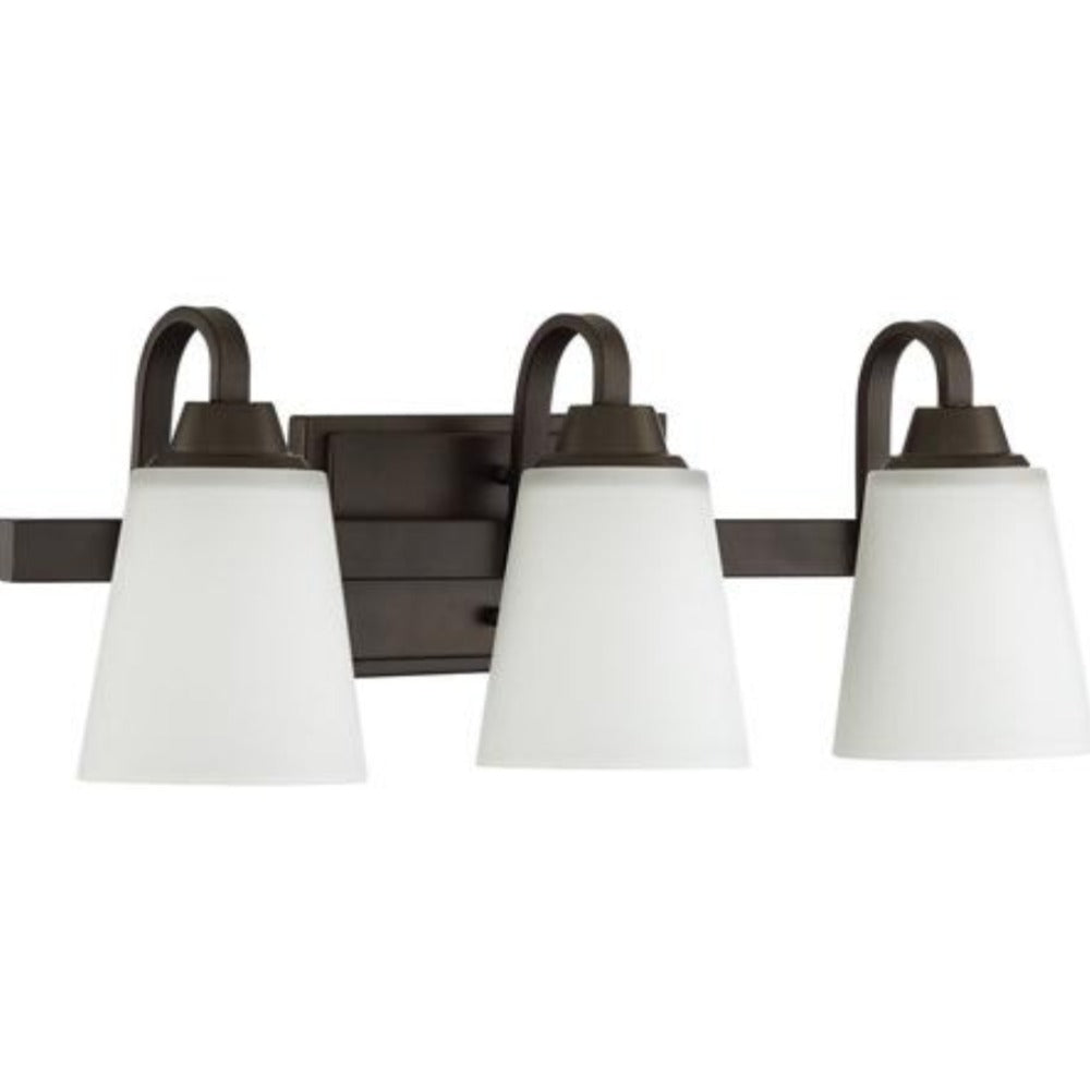 Venice 3-Light Bathroom Vanity Light Fixture - Modern LED Sconce for Makeup Mirror Lighting, Perfect for Bedroom, Dressing Room & Bathroom Decor