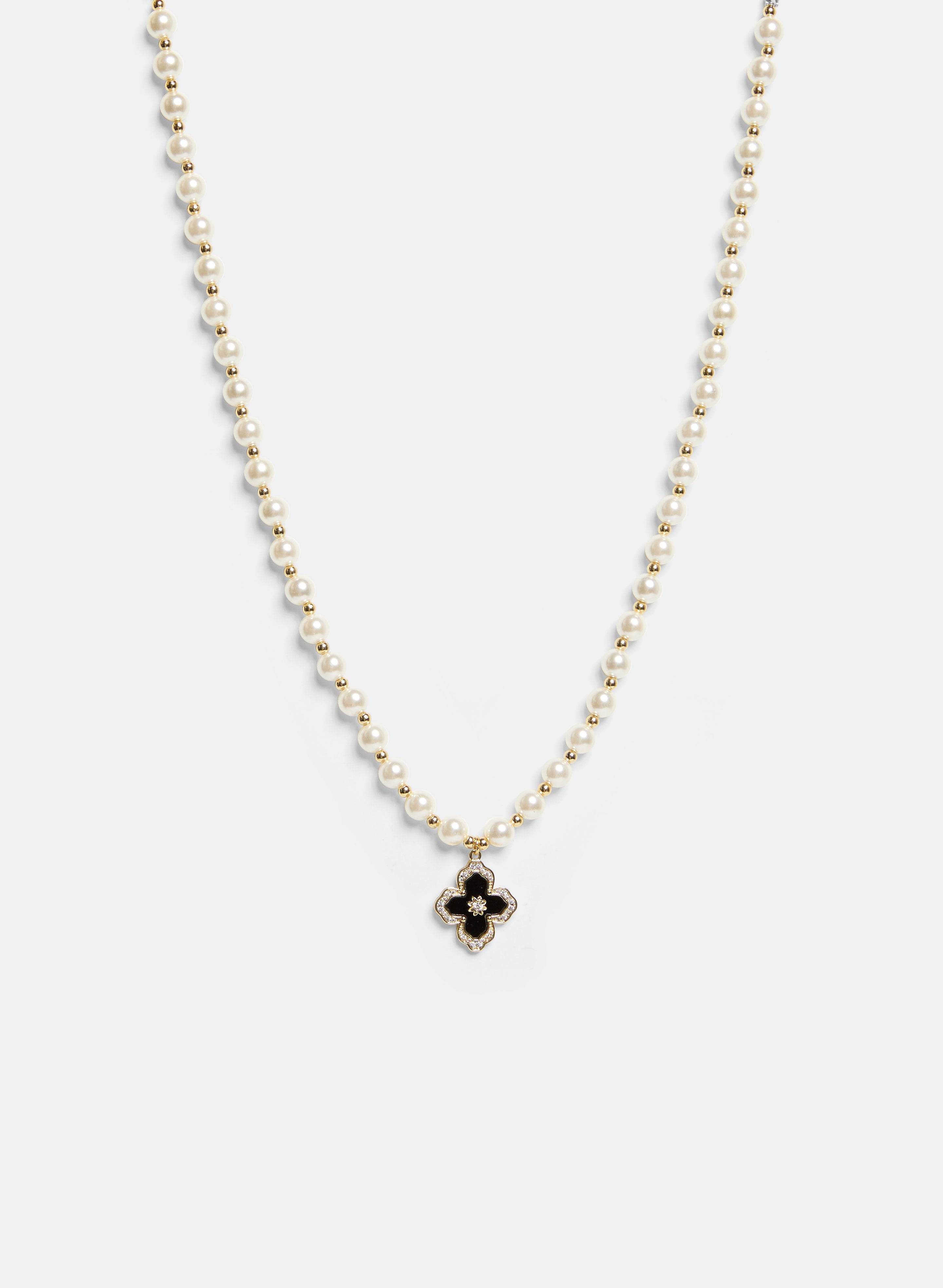 Clover Pendant Necklace - 4 Leaf Clover Charm Jewelry for Women - Sterling Silver or Gold Plated Necklace for Good Luck - Perfect Gift for Birthday, Anniversary & Everyday Wear