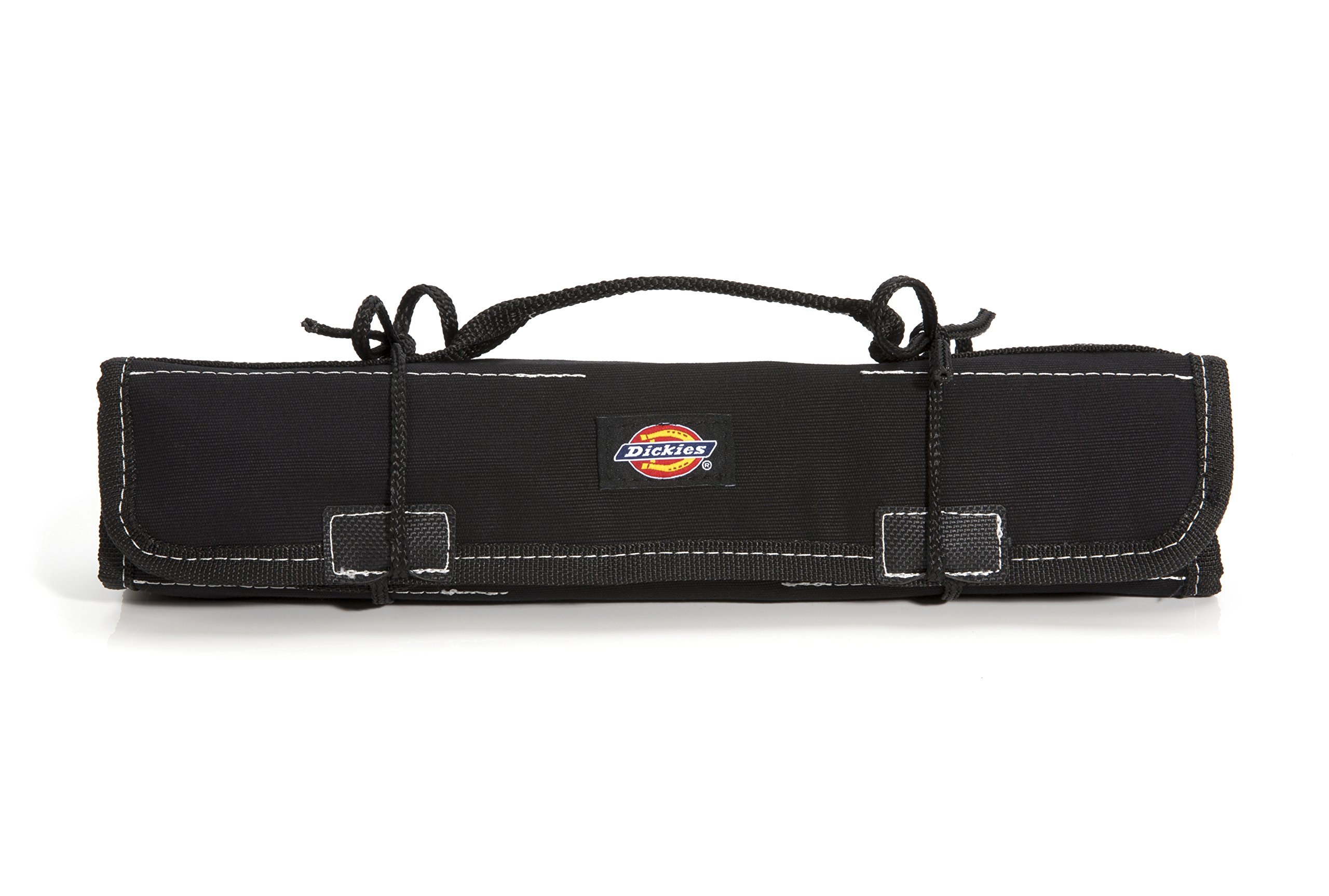 Dickies 16-Pocket Tool Roll Organizer - Durable Canvas Wrench & Screwdriver Holder for Mechanics (13.5
