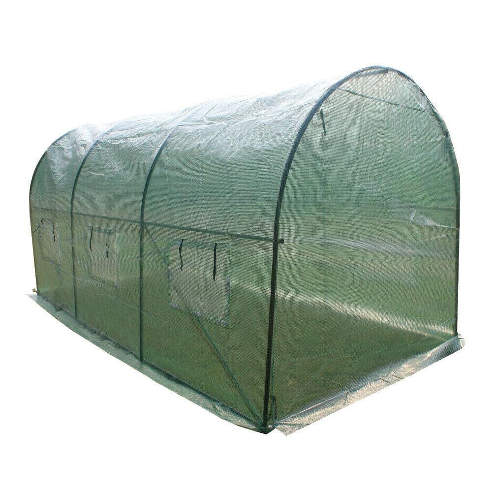 15'x7'x7' Portable Greenhouse Tent - CarteRE Walk-In Plant Grow Room with Sturdy Frame for Indoor/Outdoor Gardening, Seed Starting & Winter Plant Protection
