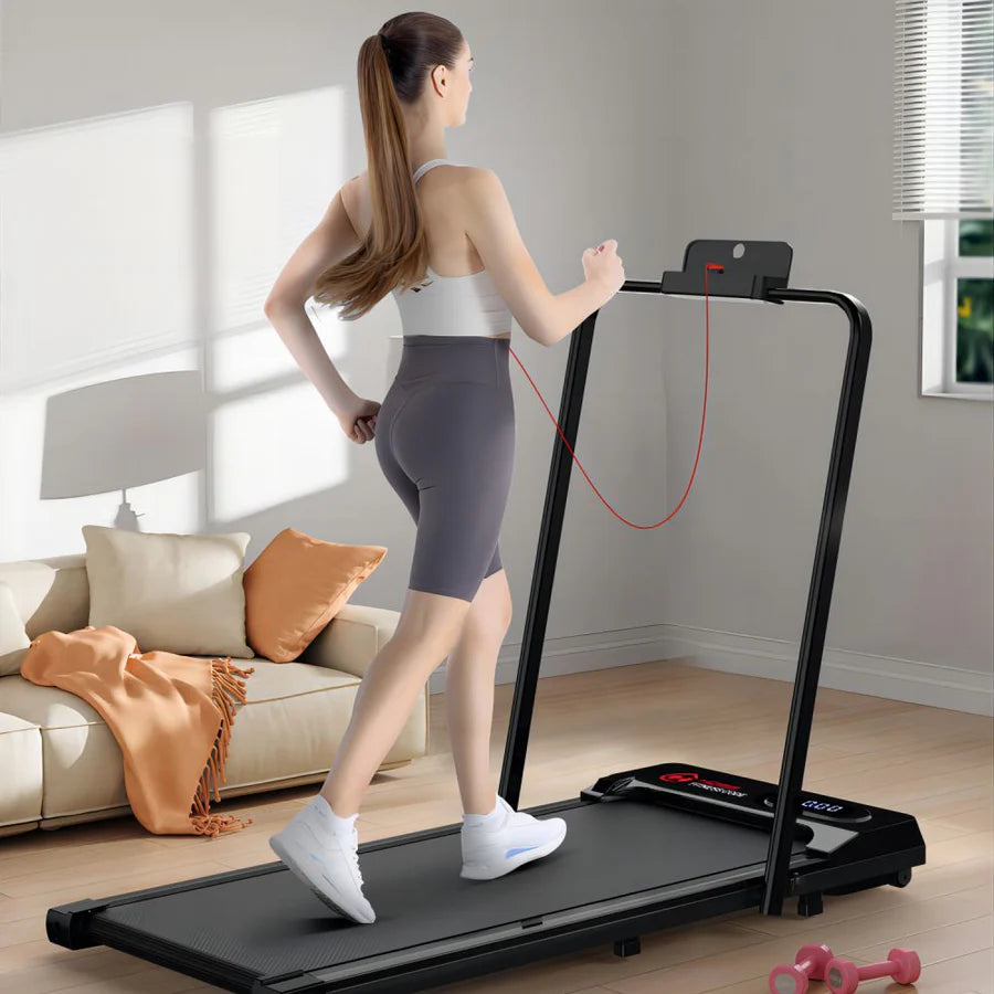 S1 Treadmill - 6KM/H Speed, Compact Home Fitness Equipment for Walking & Jogging | Perfect for Small Spaces, Home Gym & Apartment Workouts