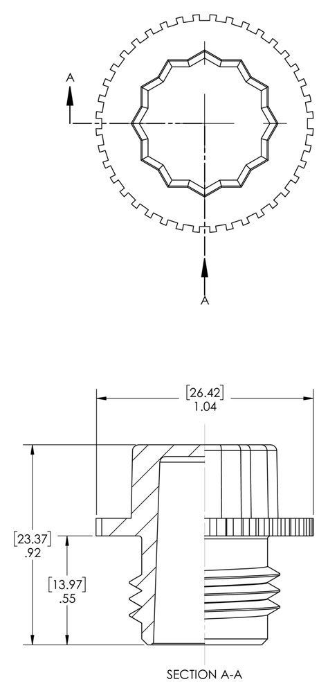 Caplugs P-48B P Series Plastic Threaded Plugs - 40 Pack Red HD-PE NPT/NPS Pipe Fittings, NPS 1/2