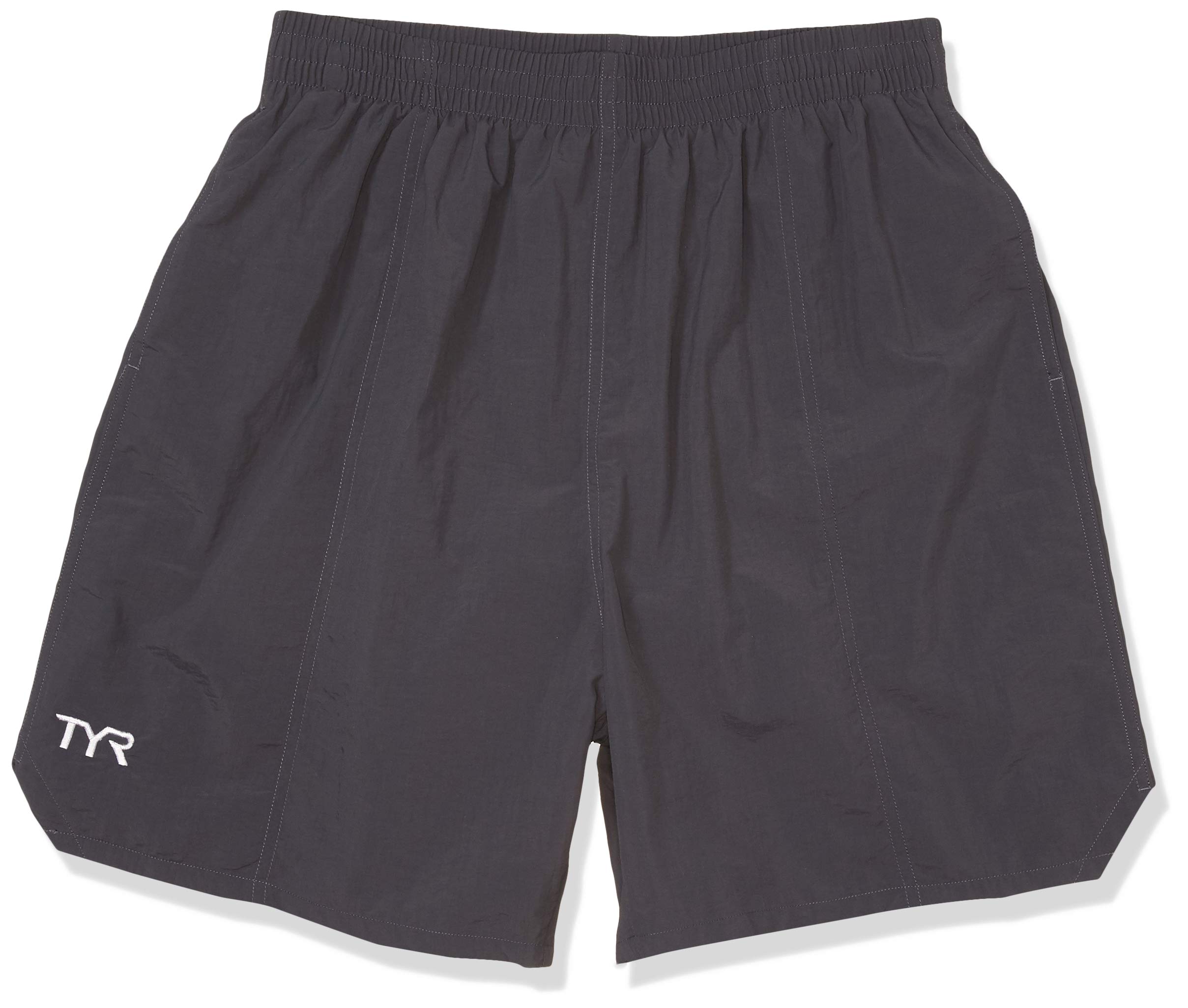 TYR Men's Classic Swim Trunks - Quick Dry Swim Shorts for Men with Mesh Liner - Comfortable Beach & Pool Swimwear for Swimming, Surfing, Vacation