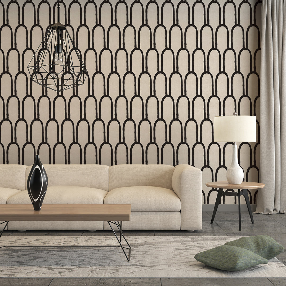 Queen Emma Peel Self-Adhesive Wallpaper by She She - Easy DIY Home Decor for Bedroom, Living Room & Office