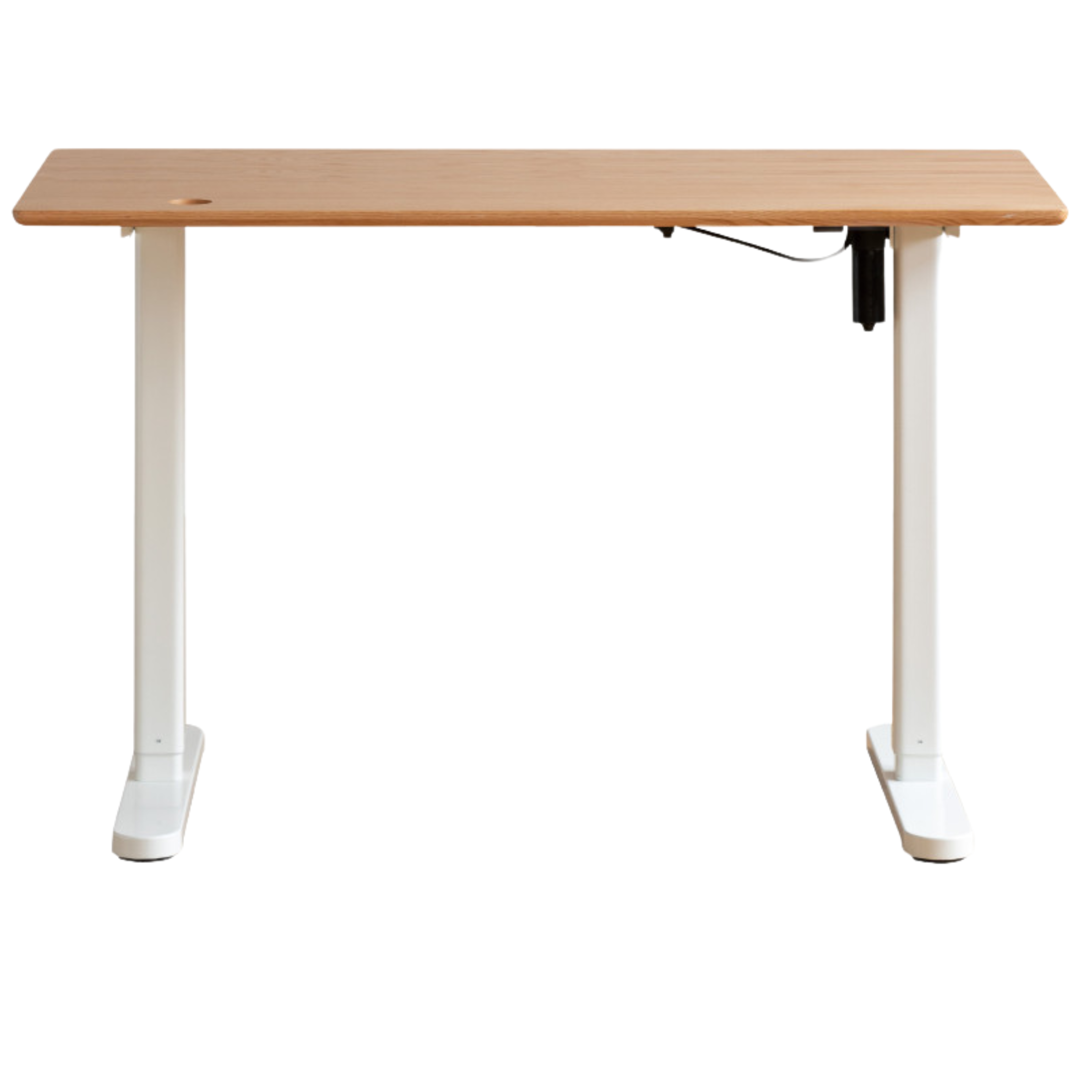 55.1x24.4x28.3-47.2 inch / 140x62x72.8-120.8 cm / Natural Wood Color / lifting table