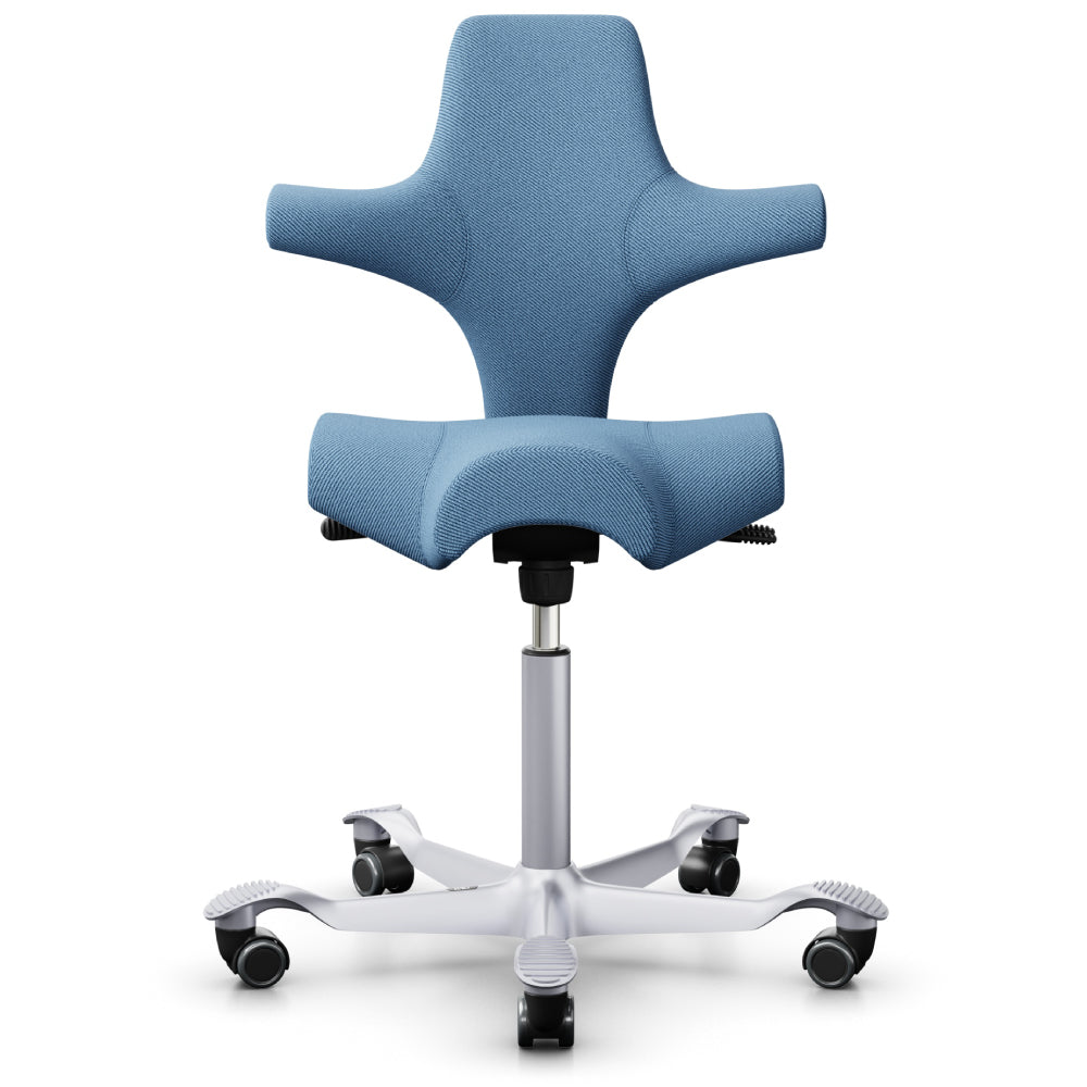 HÅG Capisco 8106 Ergonomic Saddle Chair - Adjustable Height & Tilt for Office & Home Workspace - Perfect for Desk Work, Gaming & Creative Professionals