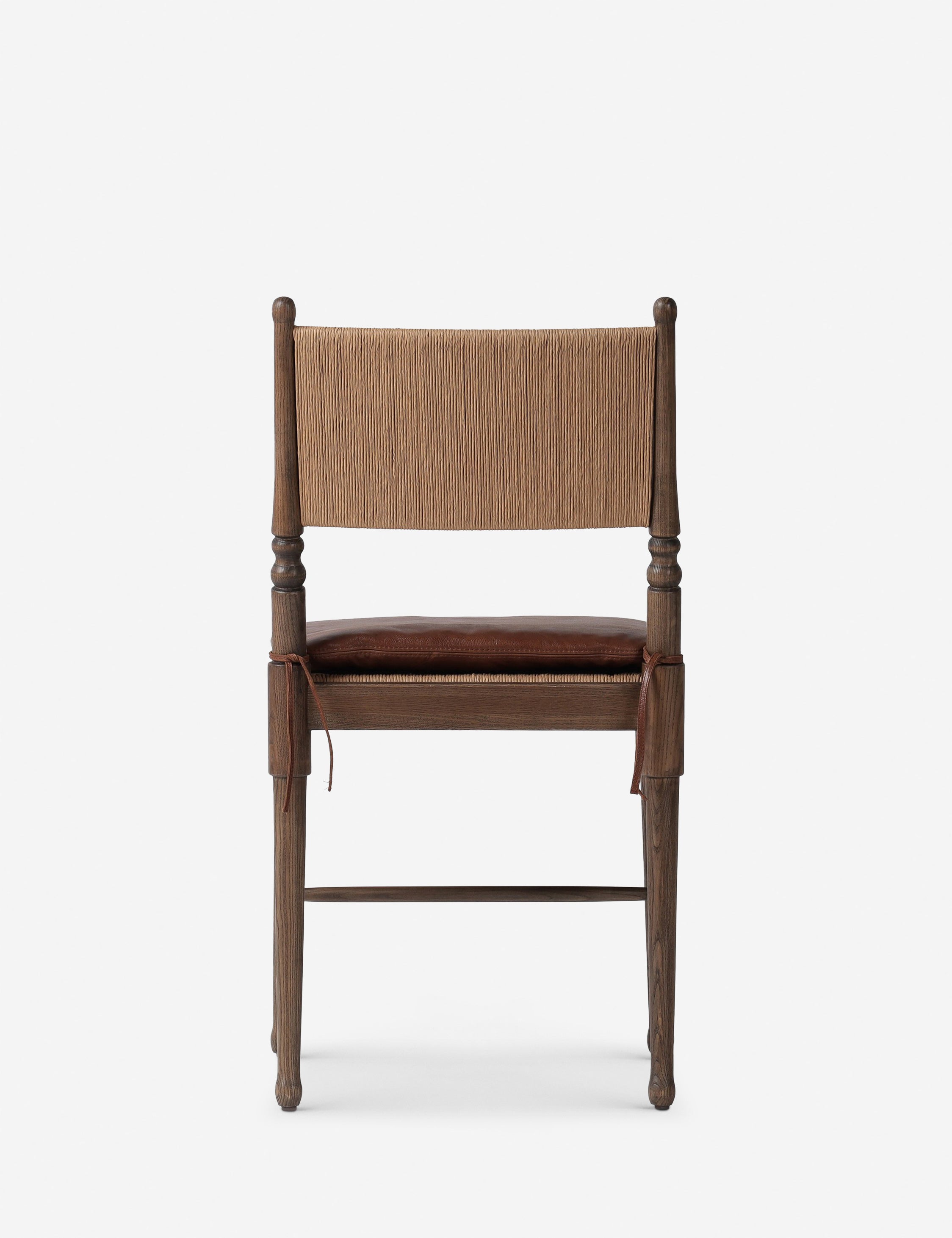 Fayth Dining Chair by Amber Lewis x Four Hands - Modern Farmhouse Style Wooden Dining Chair for Kitchen, Dining Room & Home Decor - Perfect for Farmhouse, Rustic & Contemporary Interiors