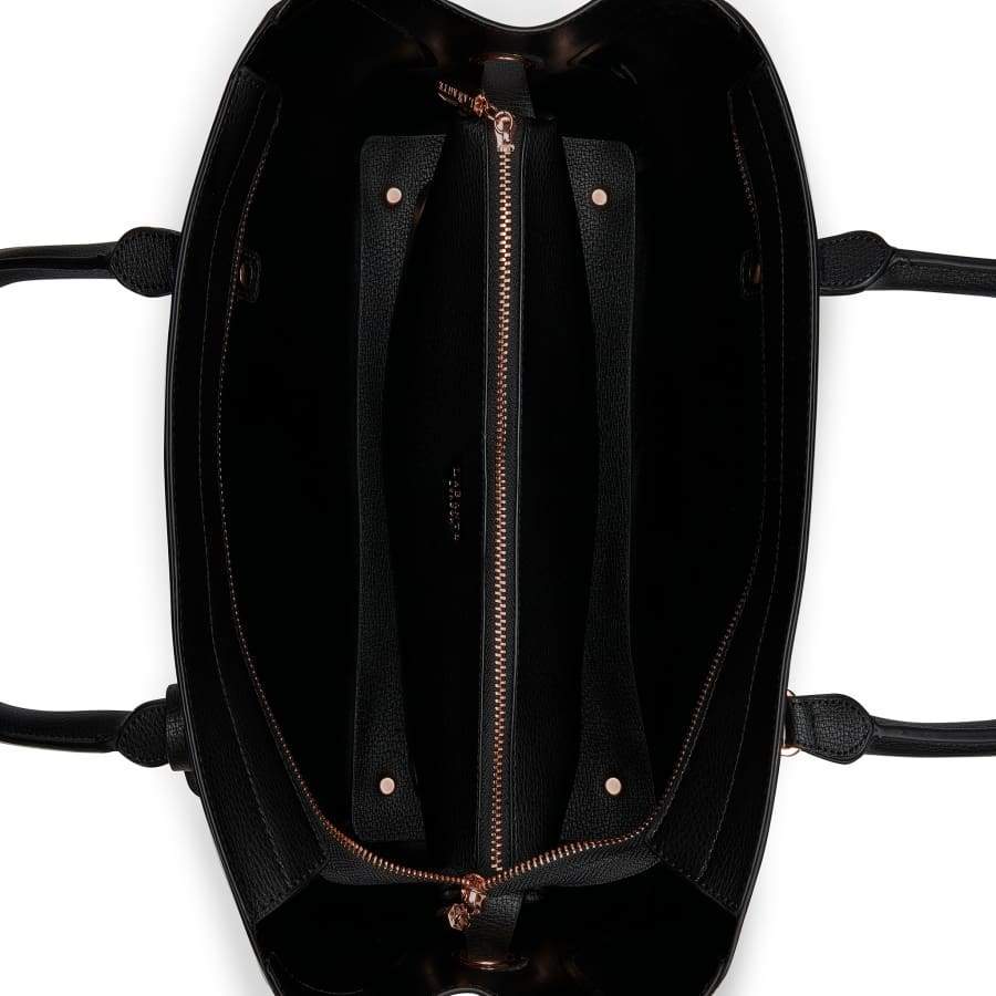 Sophie Vegan Leather Tote Bag for Women - Stylish & Eco-Friendly Black Handbag - Perfect for Work, Travel & Everyday Use