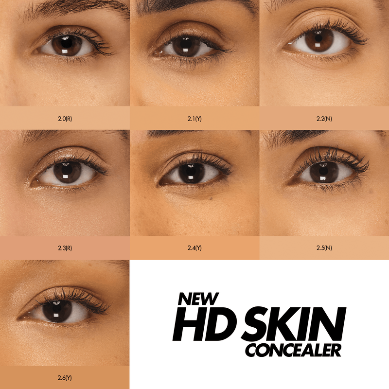 2.6 Yard HD Skin Concealer - High Definition Makeup for Flawless Coverage - Perfect for Daily Use, Special Occasions & Photo Shoots