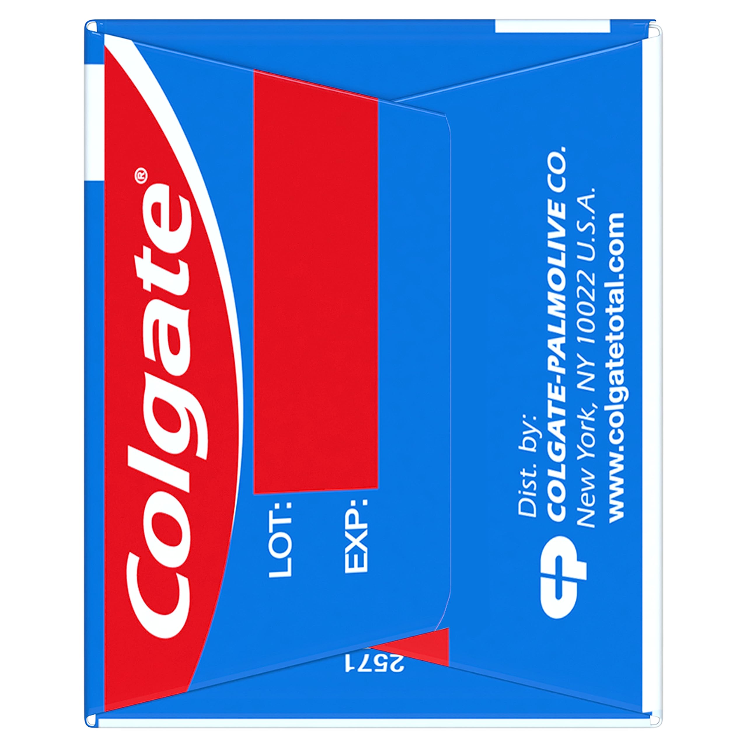 Colgate Total Teeth Whitening Toothpaste - 10-in-1 Protection for Sensitive Teeth & Stain Removal, 4.8 oz Tube - Freshens Breath & Whitens for Daily Oral Care at Home or Travel
