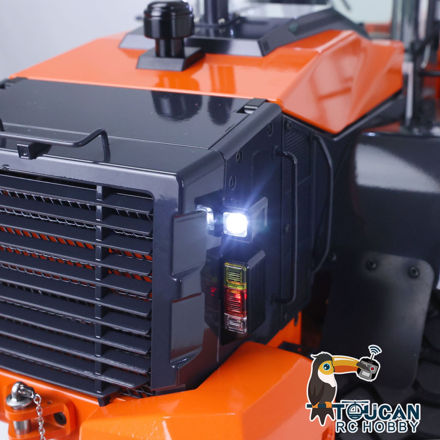 1/14 Scale Hydraulic RC Loader ZW370 JDM 198 - Remote Control Metal Construction Truck with New Sound Module - Realistic Model for Construction Site Play & Collectors