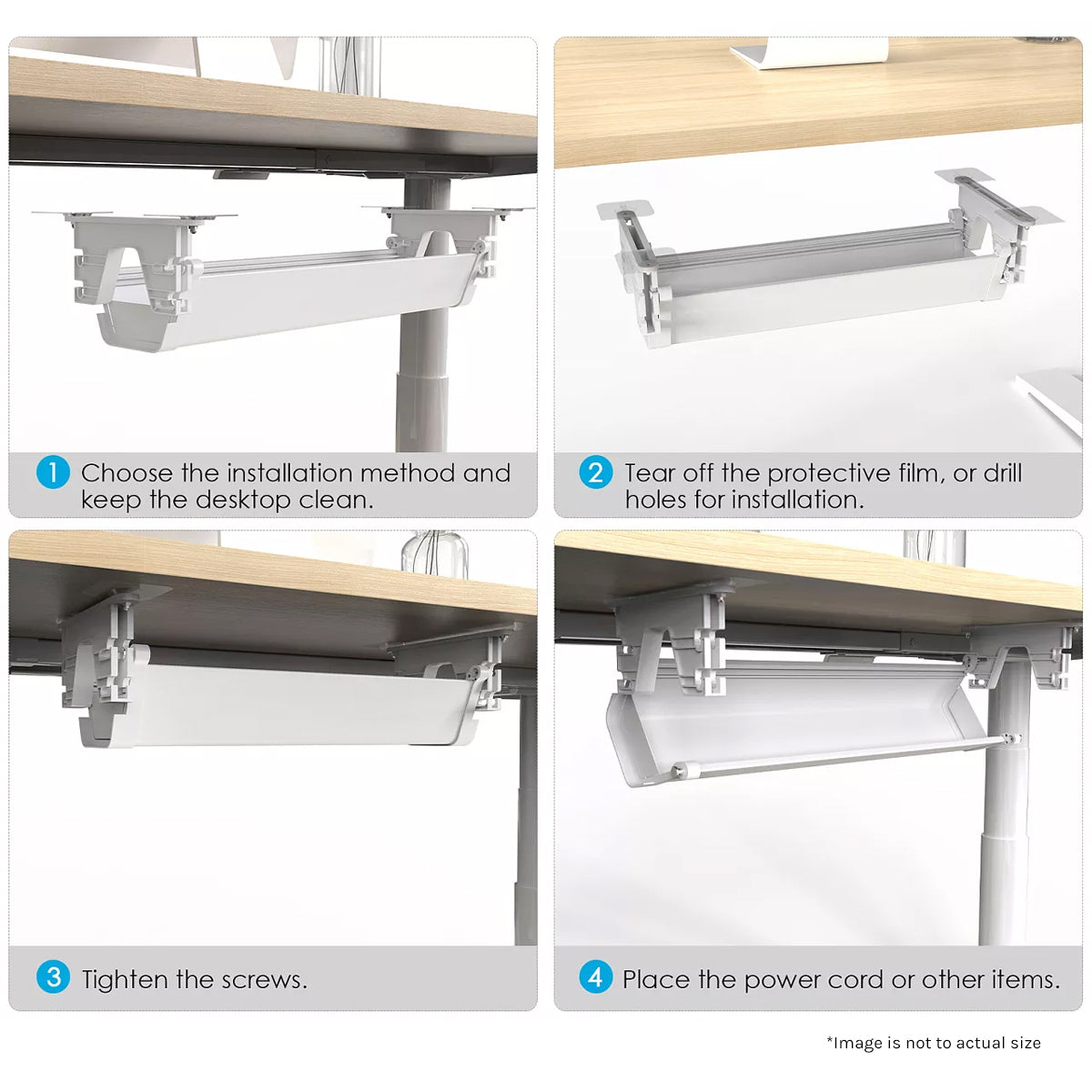 ErgoDesk Electric Height Adjustable Standing Desk 59
