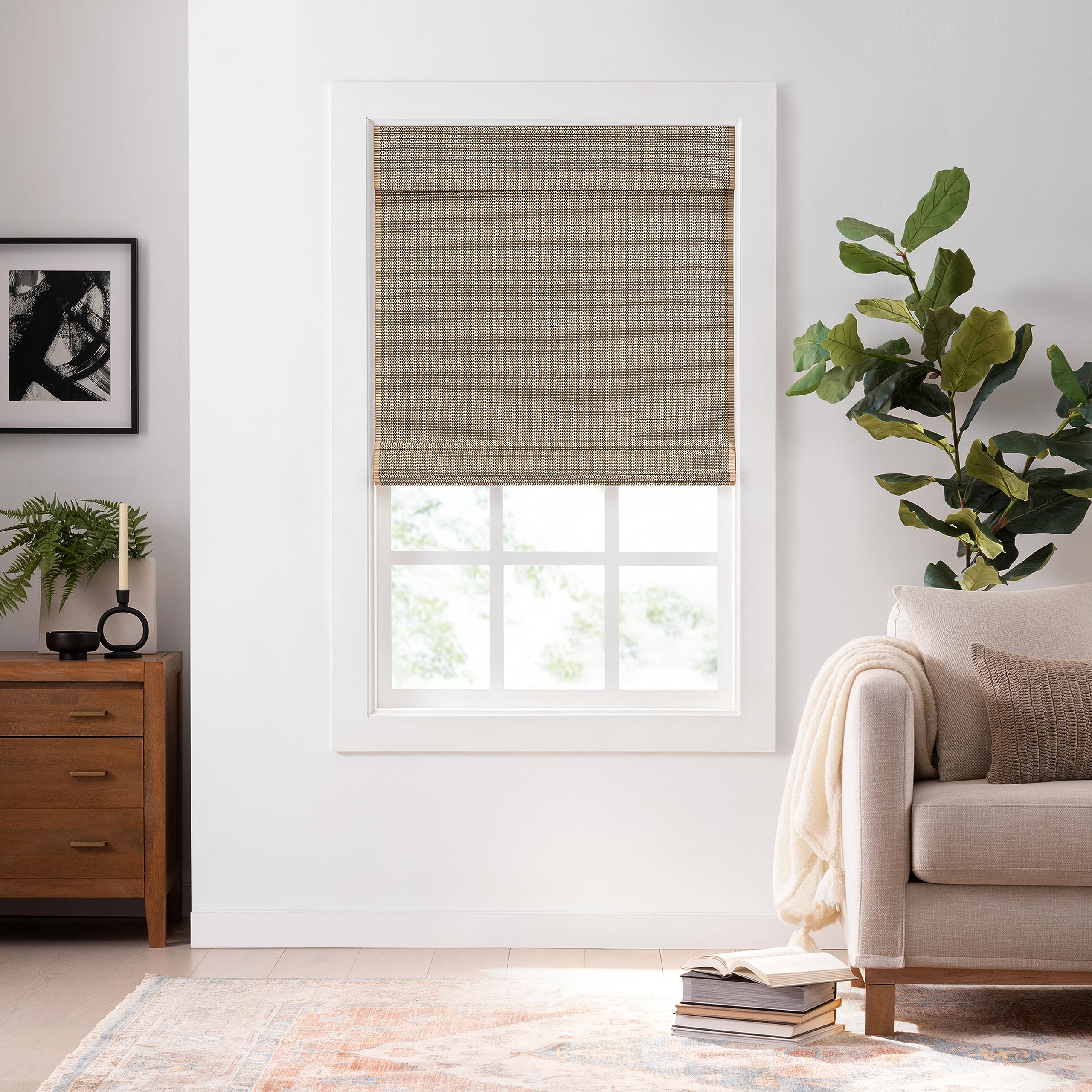 ECLIPSE Cordless Bamboo Roman Shades 23