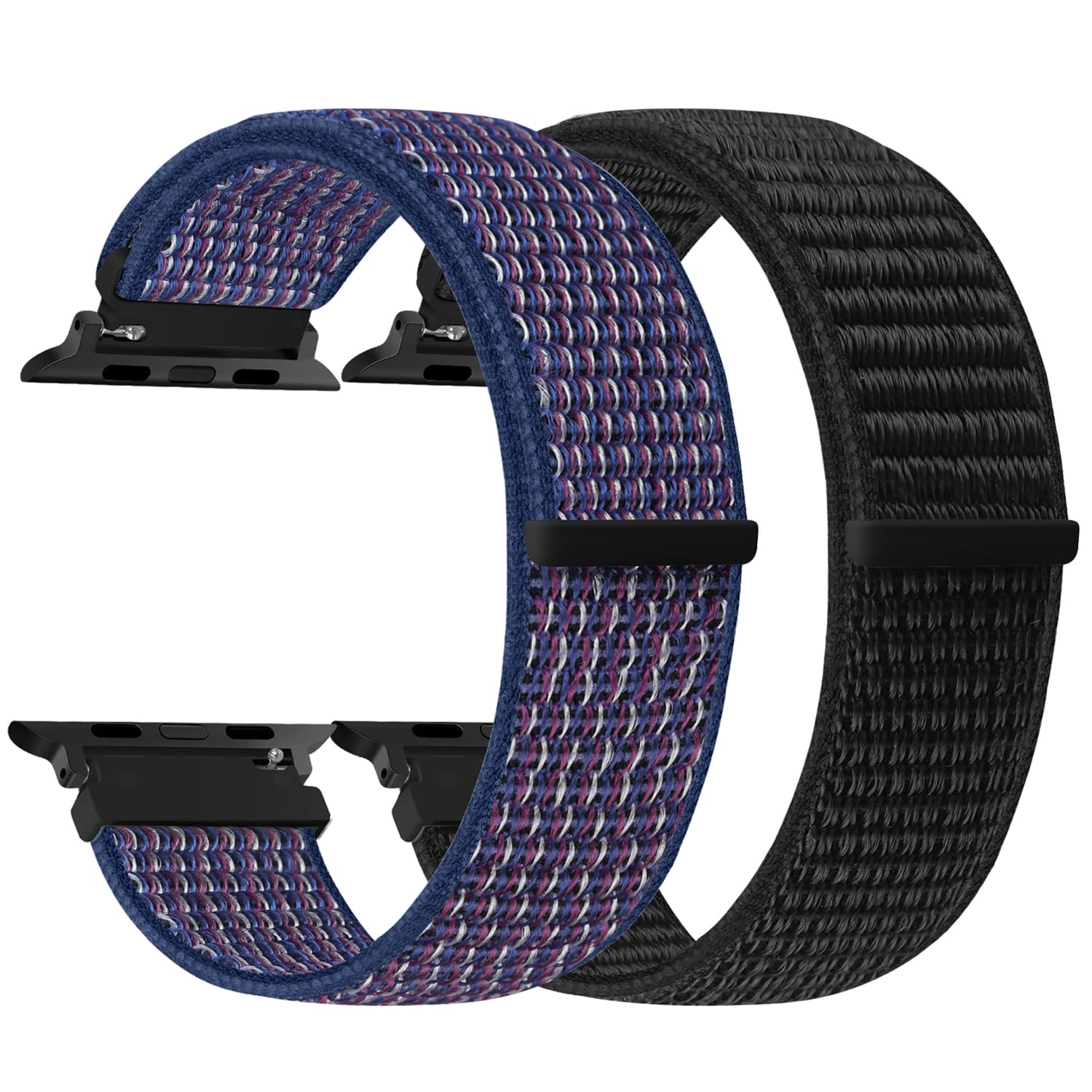 BTTNG Nylon Bands for Apple Watch - Compatible with Ultra/Ultra 2/Series SE 10 9 8 7 6 5 4 3 2 1 (49mm 45mm 44mm 42mm 41mm 40mm 38mm) - Breathable Sport Strap for Men & Women - Perfect for Running, Gym & Outdoor Activities
