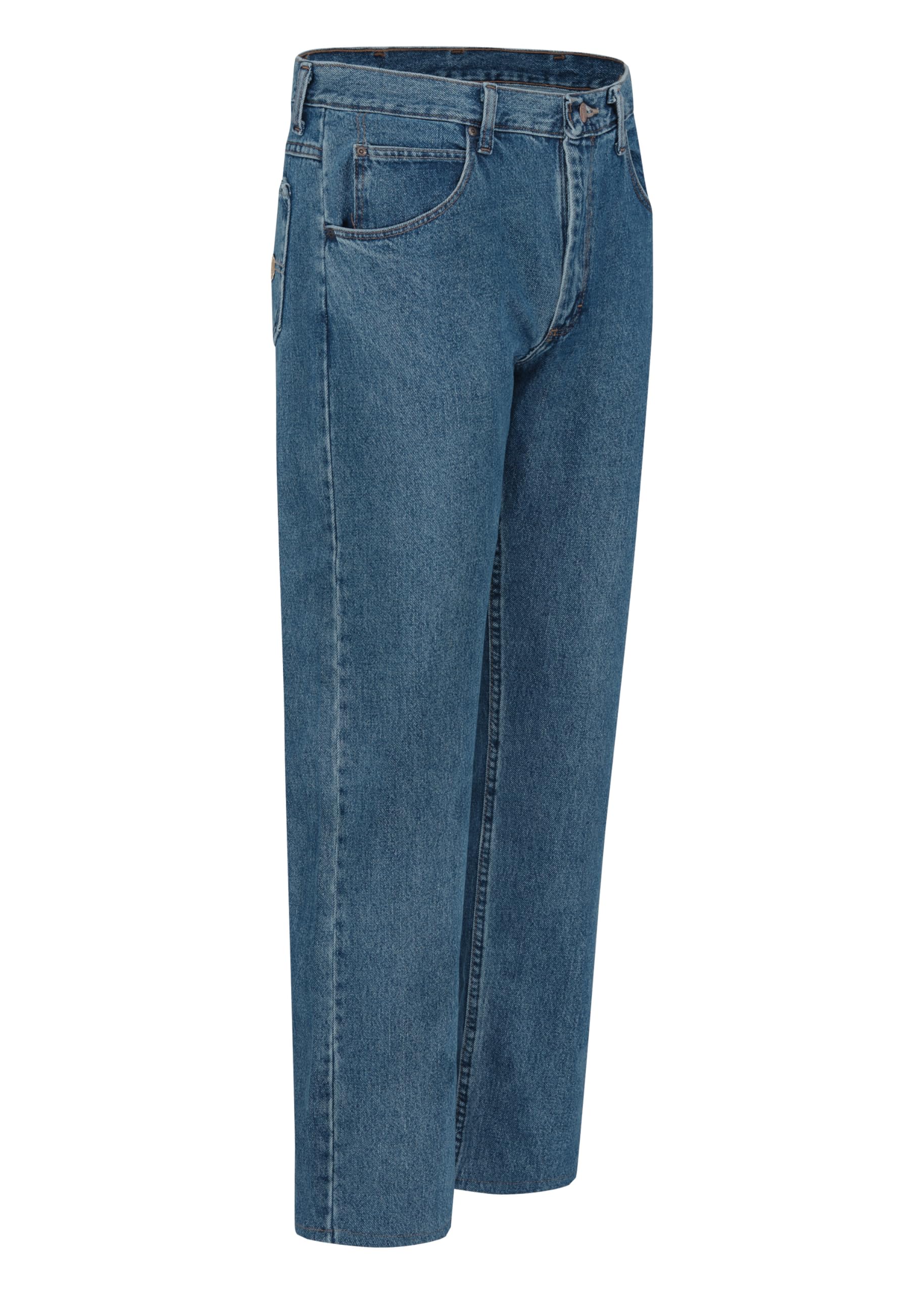 Red Kap Men's Relaxed Fit Jeans - Durable Work Pants for Construction, Farming & Outdoor Activities | Comfortable Denim for Everyday Wear