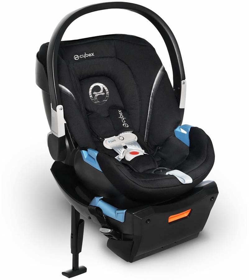 Cybex Aton 2 SensorSafe Infant Car Seat - Lavastone Black | Safe & Comfortable Baby Car Seat for Newborns | Perfect for Travel, Daily Commutes & Family Outings