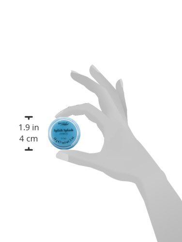 Supernail Acrylic Powder for Nails - Splish Splash Blue Glitter (0.5 oz) - Professional DIY Nail Art Kit for Salon & Home Manicure - Perfect for French Tips, Ombre & 3D Nail Designs