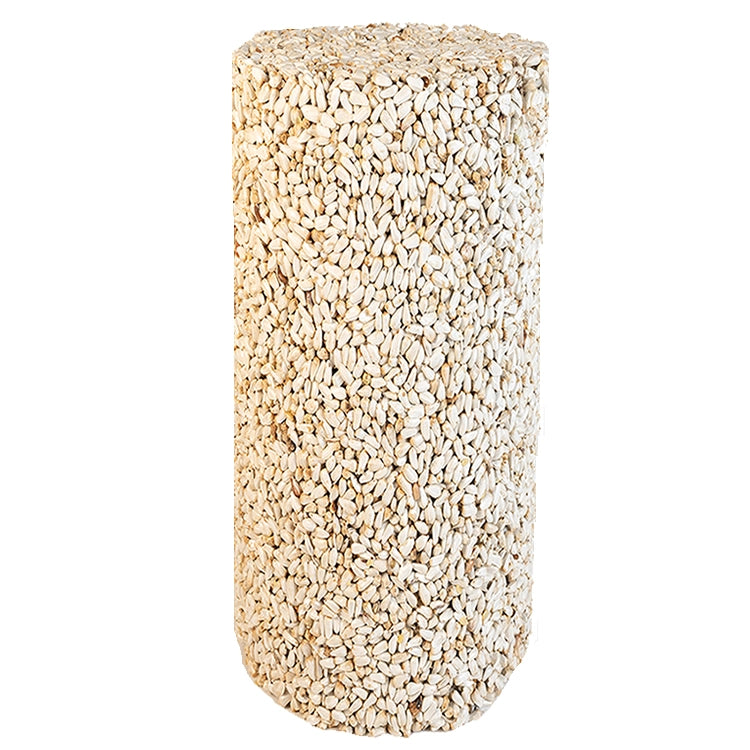 Duncraft Safflower Seed Cylinder for Wild Birds - Small Bird Feeder for Cardinals, Chickadees & Finches - Perfect for Backyard Bird Watching & Garden Decoration