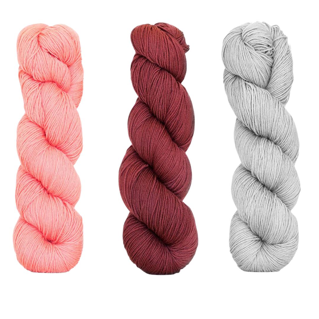 Premium 100% Extra Fine Merino Wool Fingering Weight Yarn for Knitting & Crocheting - Soft Hand-Dyed Yarn for Socks, Scarves & Baby Clothes